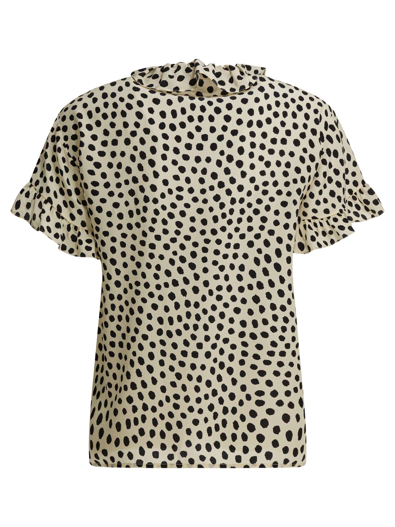Chloé Crepe De Chine Ruffle Blouse