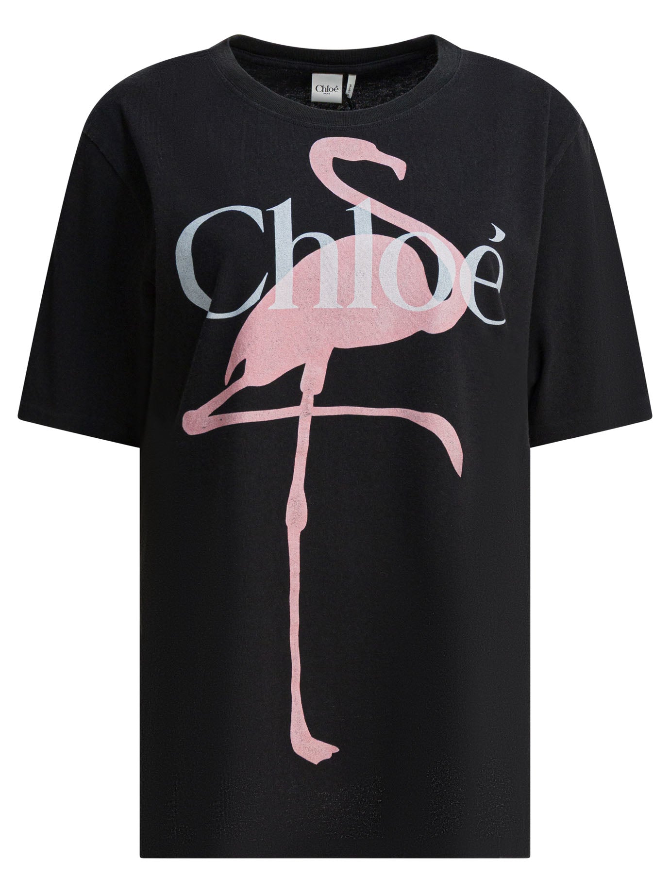 Chloé Cotton T-Shirt With Logo
