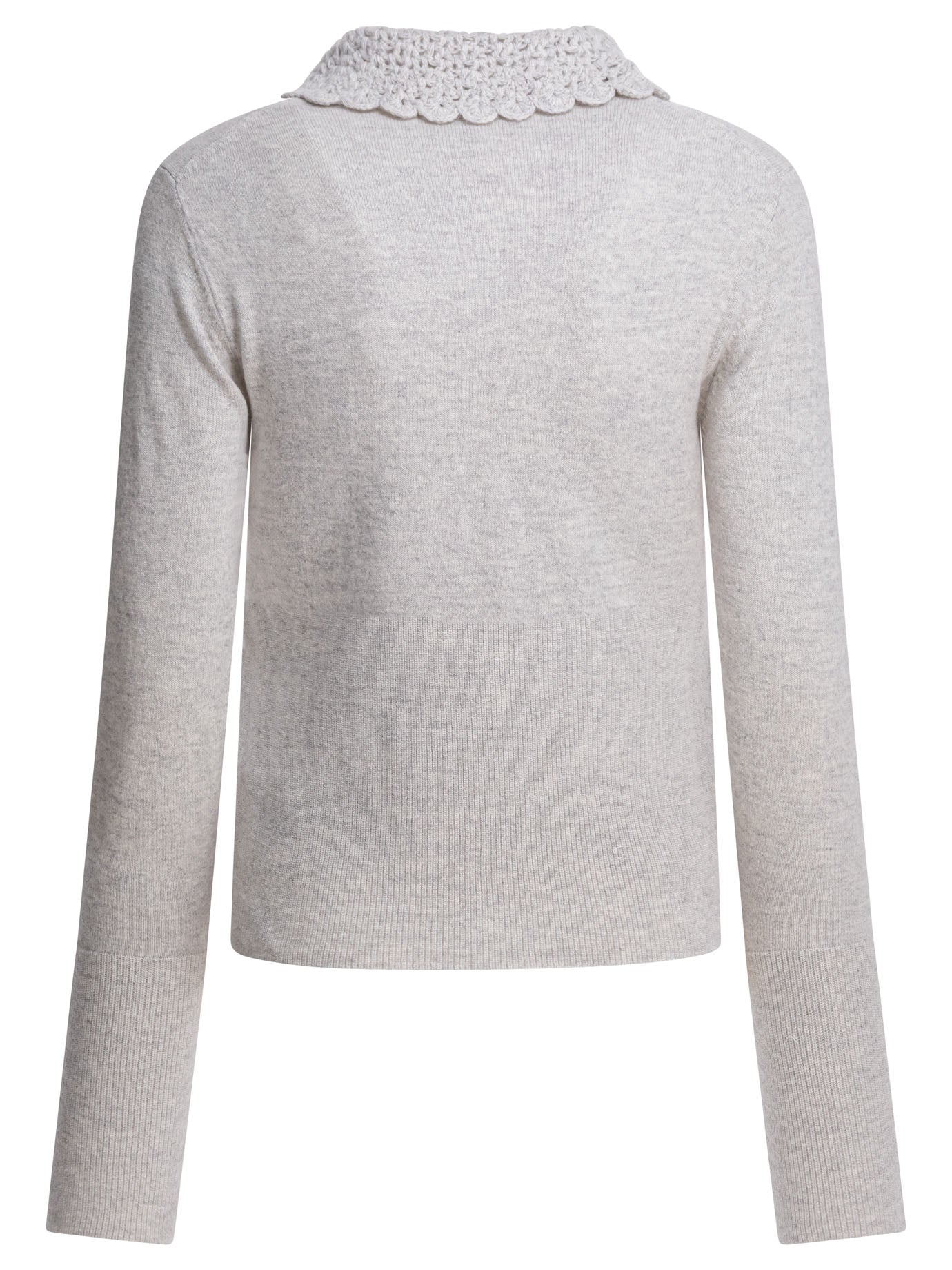 Chloé Wool Cardigan With Logo