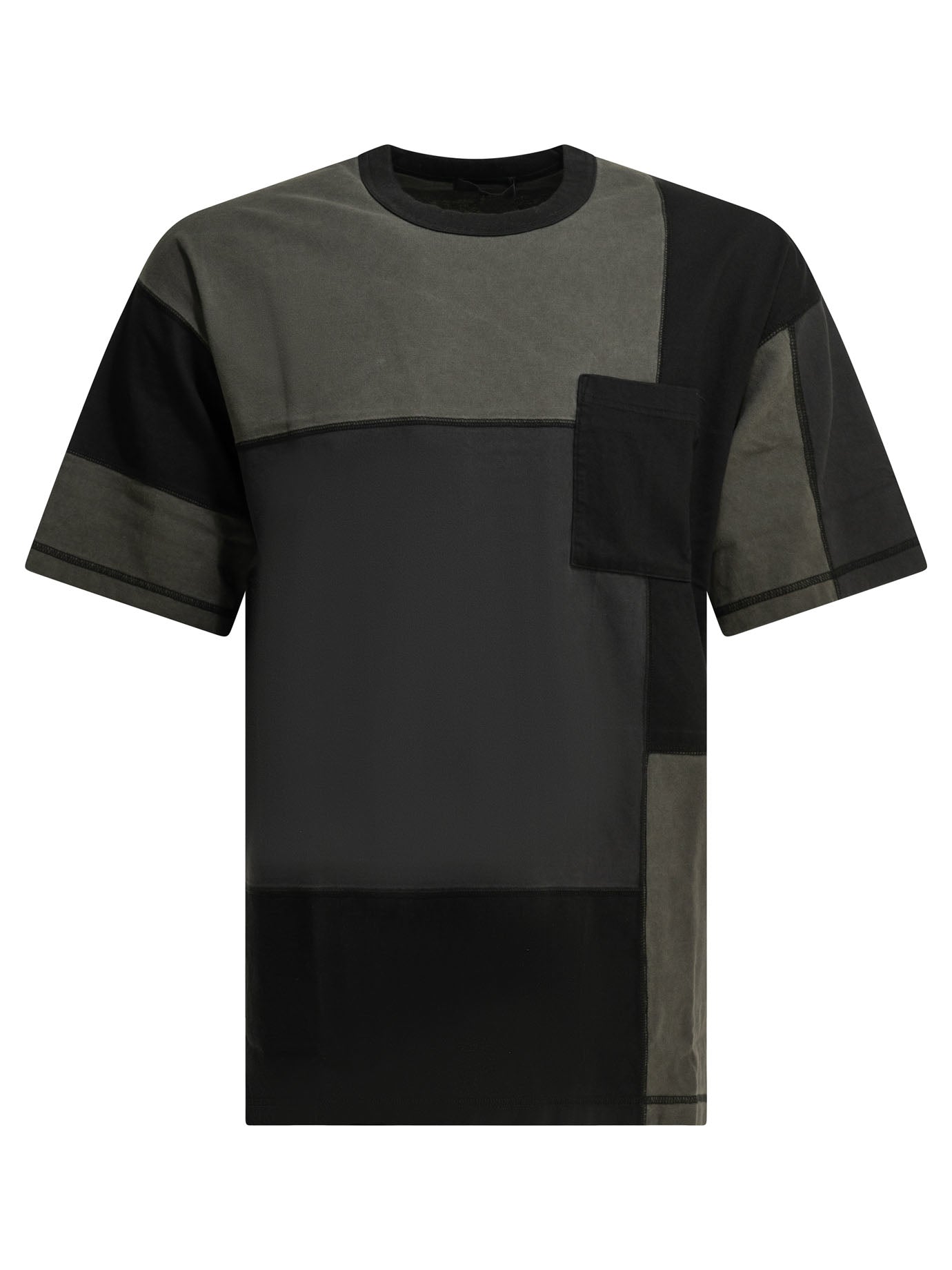 Comme Des Garçons Homme Patchwork Crewneck T-Shirt