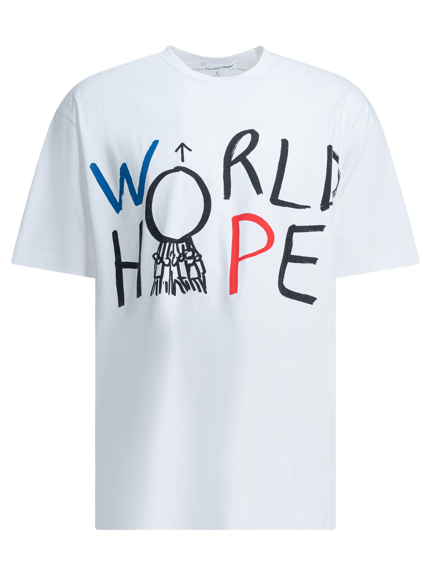 Comme Des Garçons Shirt Crew-Neck T-Shirt With Print