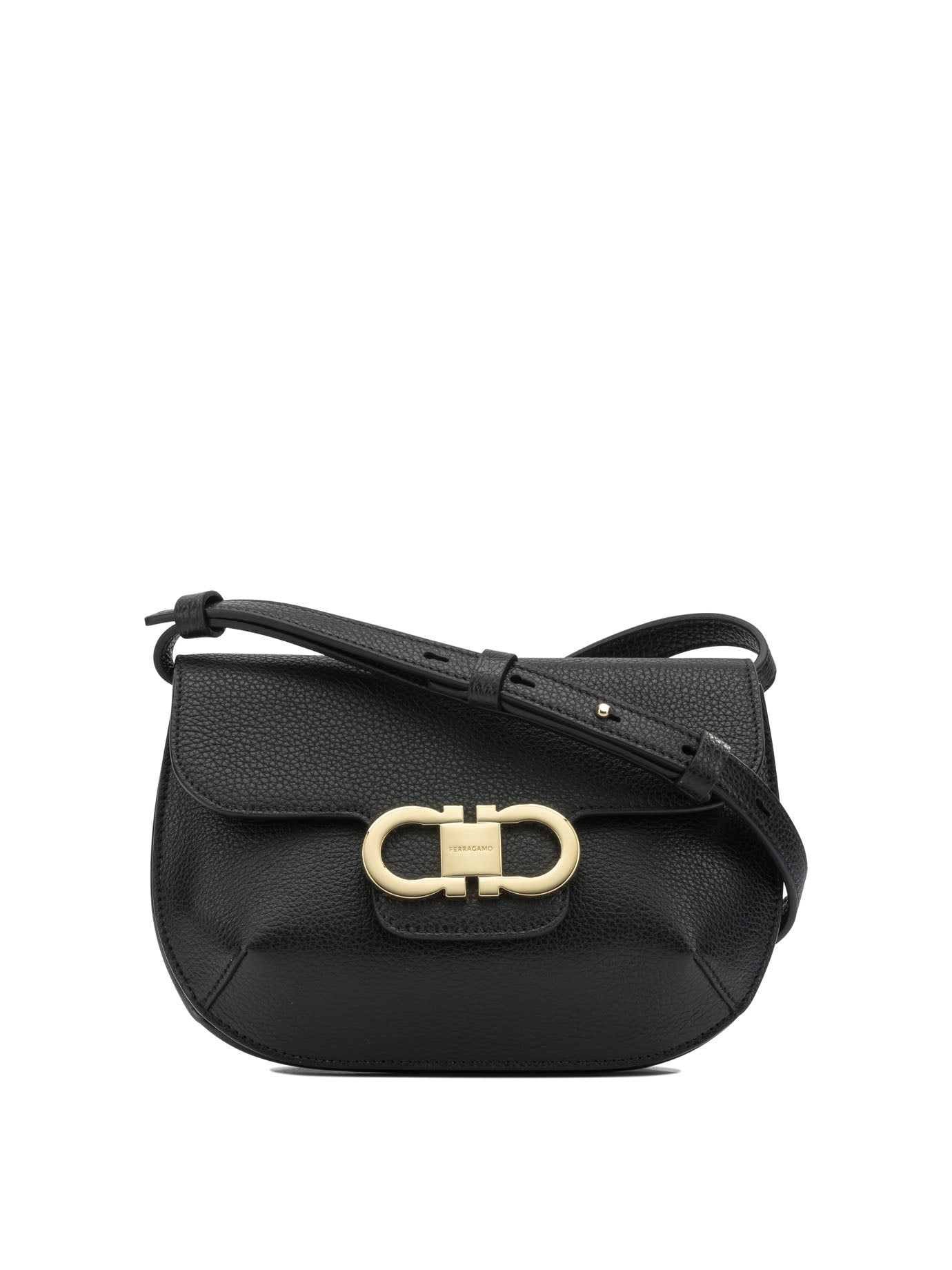 Ferragamo Double Gancini Small Shoulder Bag