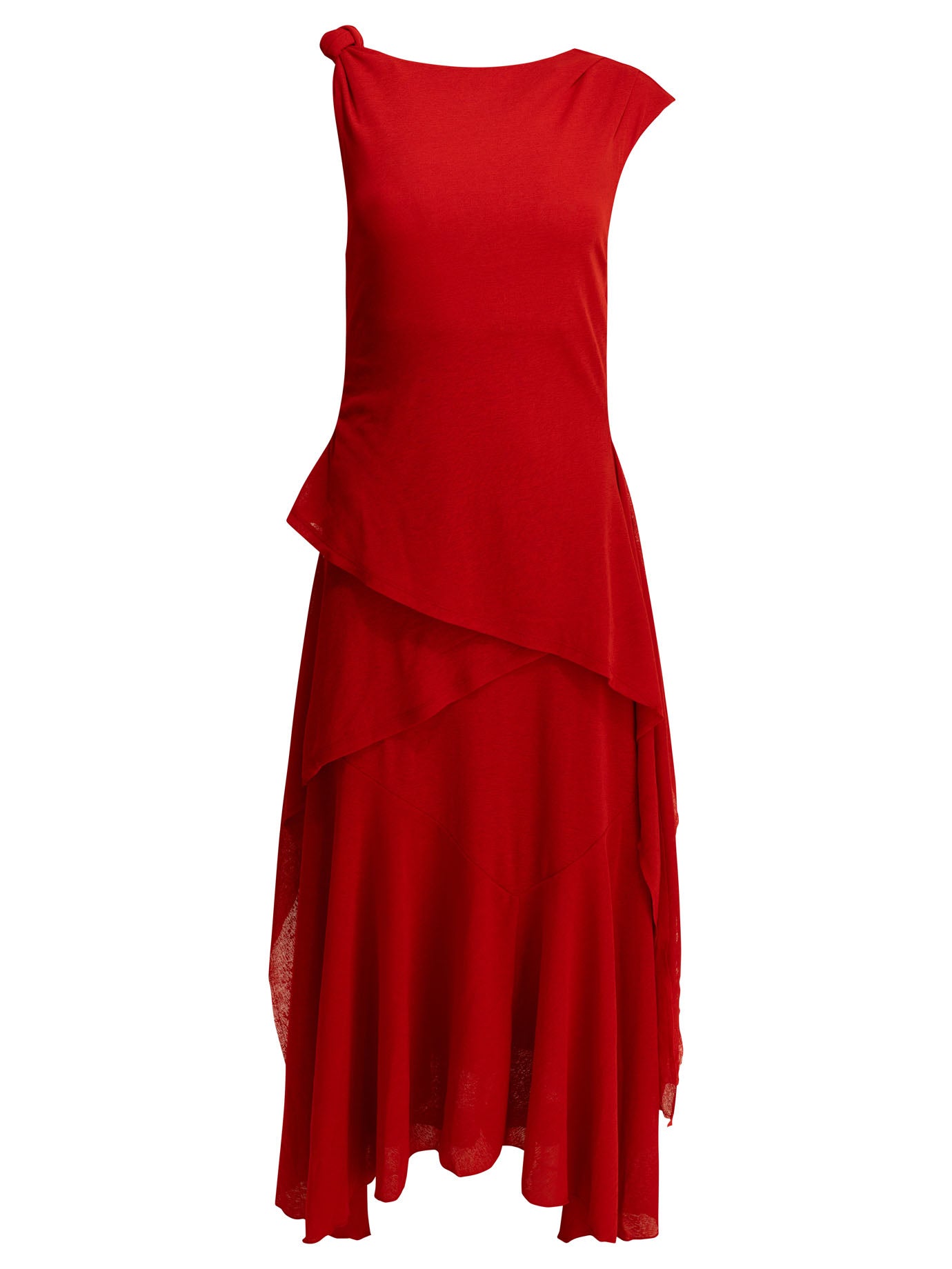 Ganni Draped Long Dress