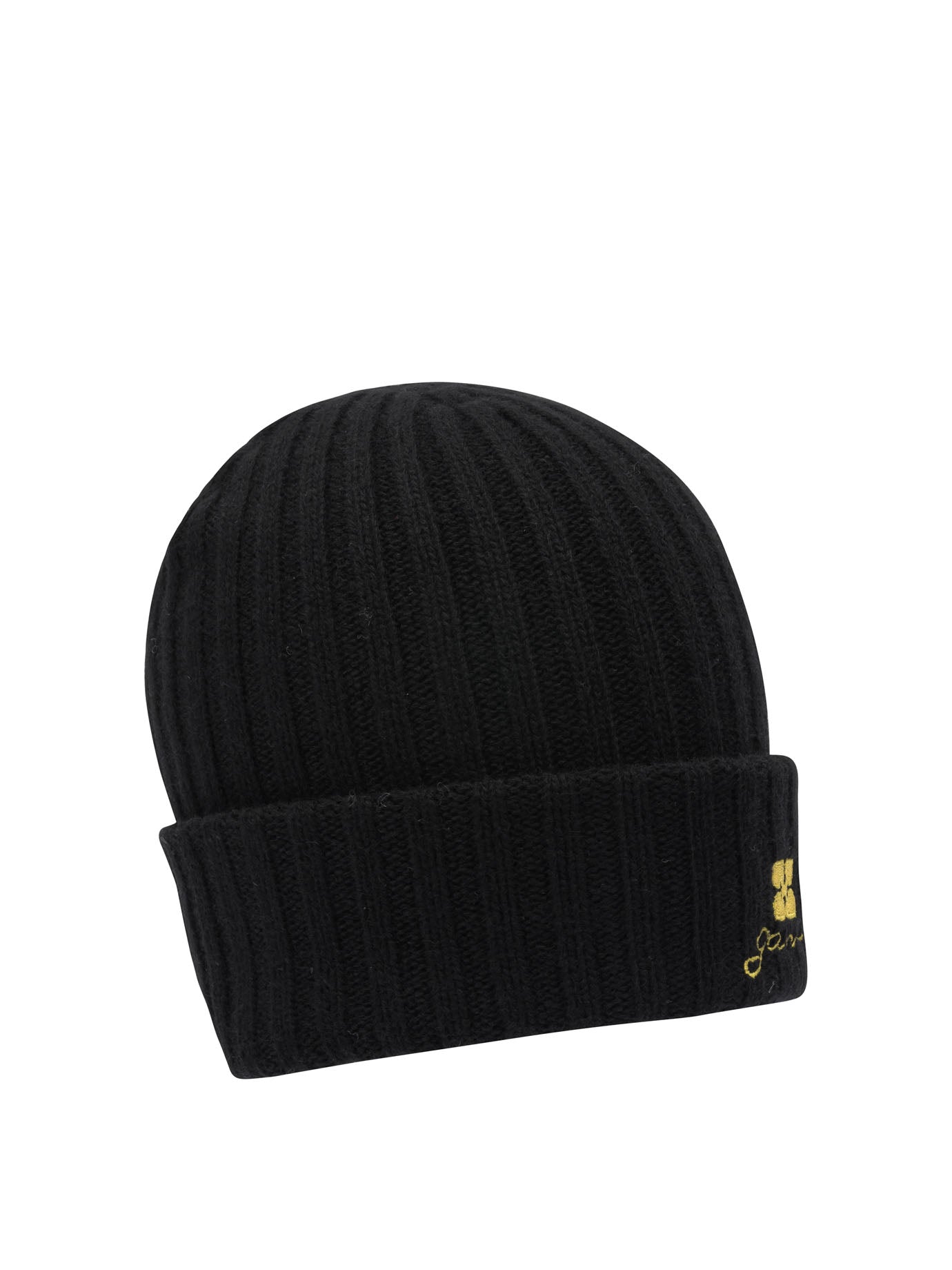 Ganni Wool Blend Beanie