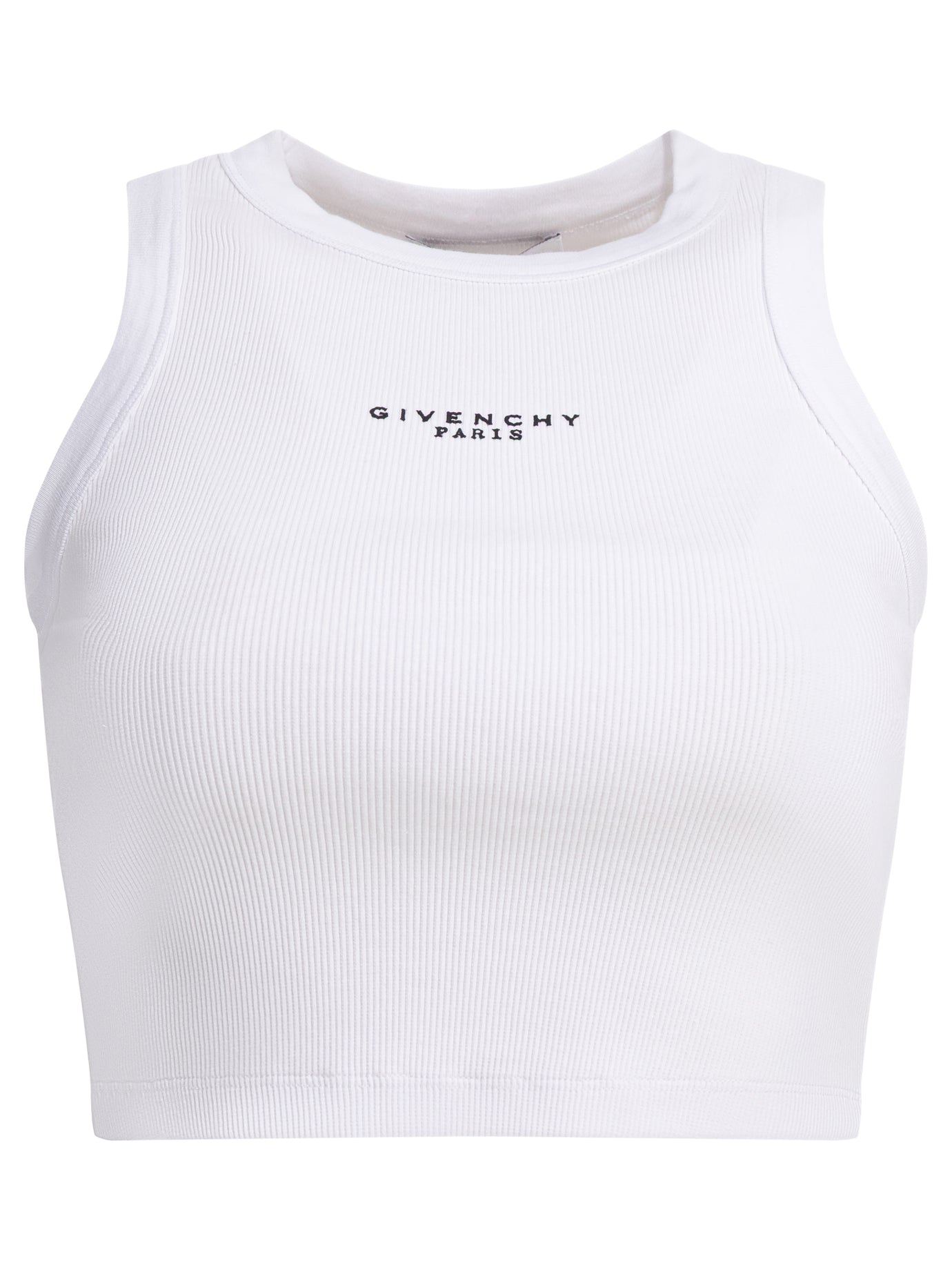 Givenchy Cropped Tank Top With Logo