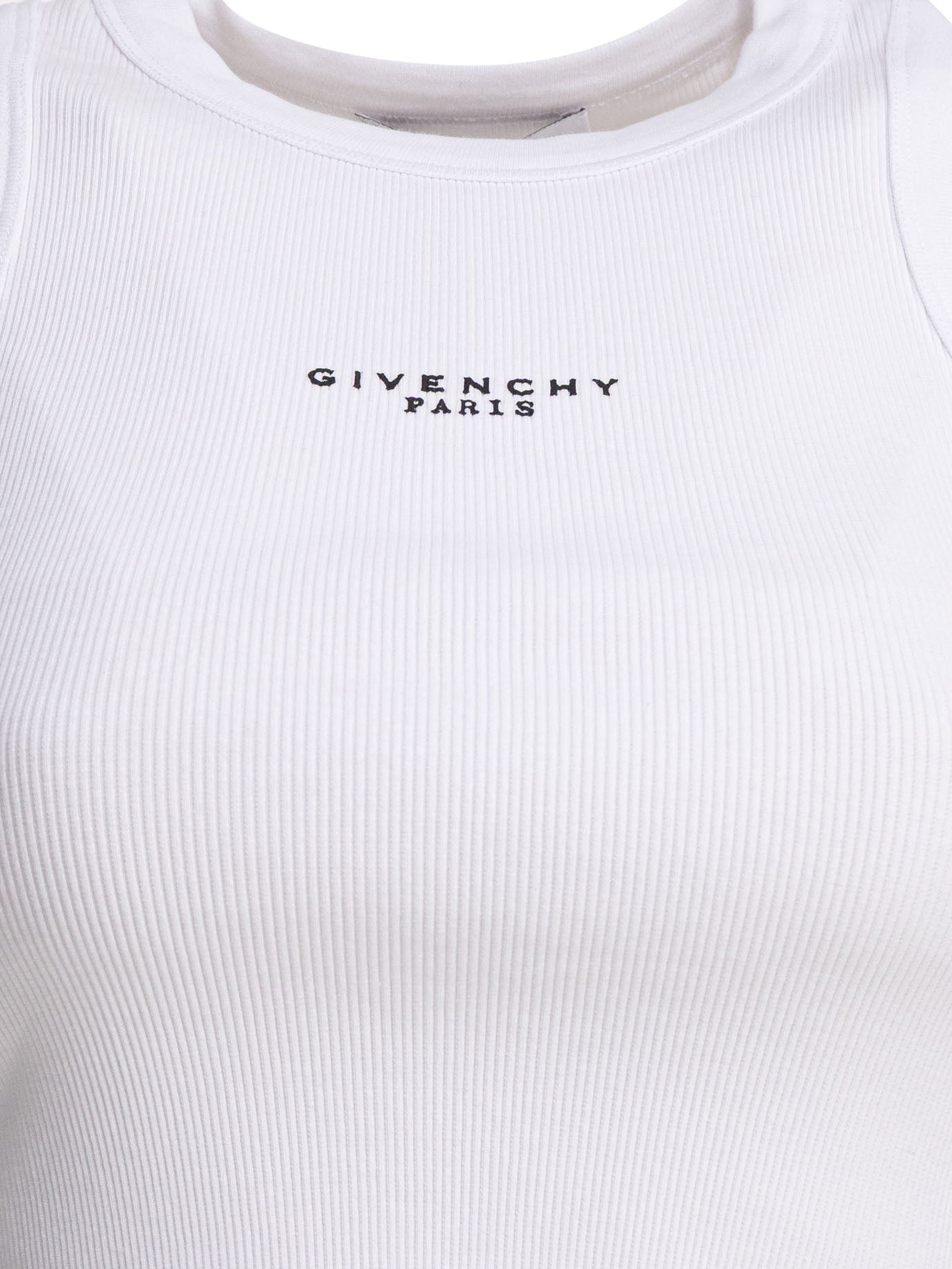 Givenchy Cropped Tank Top With Logo