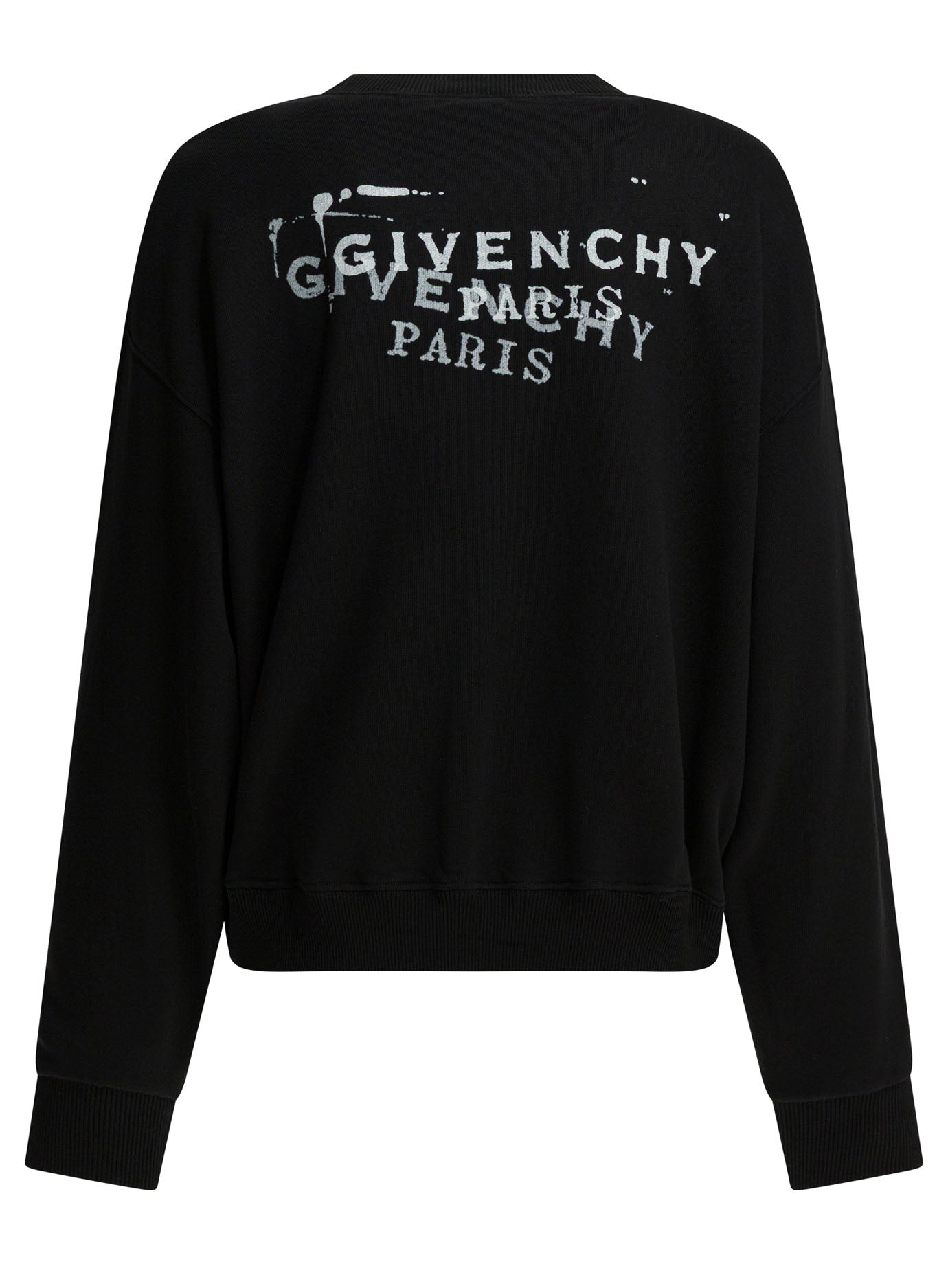 Givenchy Sweatshirt With Givenchy Stamp