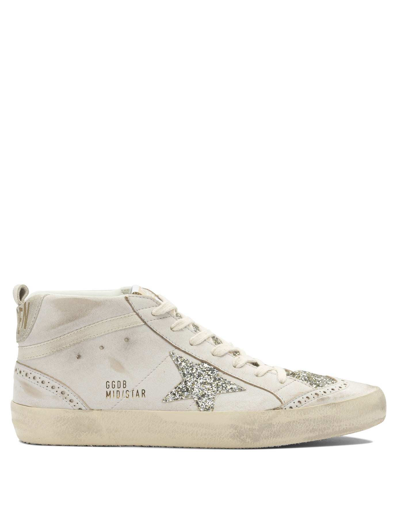 Golden Goose Mid Star High-Top Sneakers