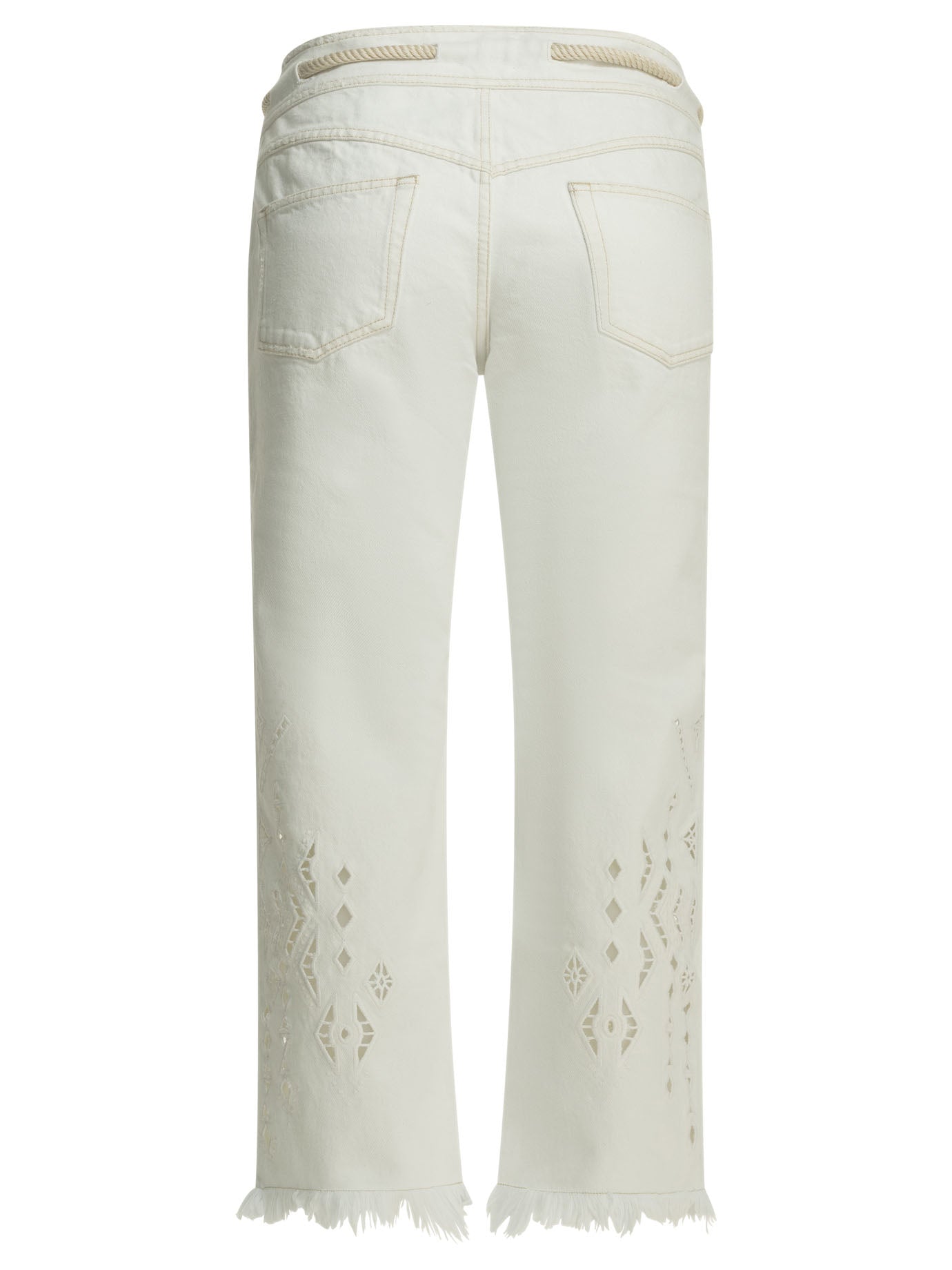 Isabel Marant Alison Straight-Leg Jeans