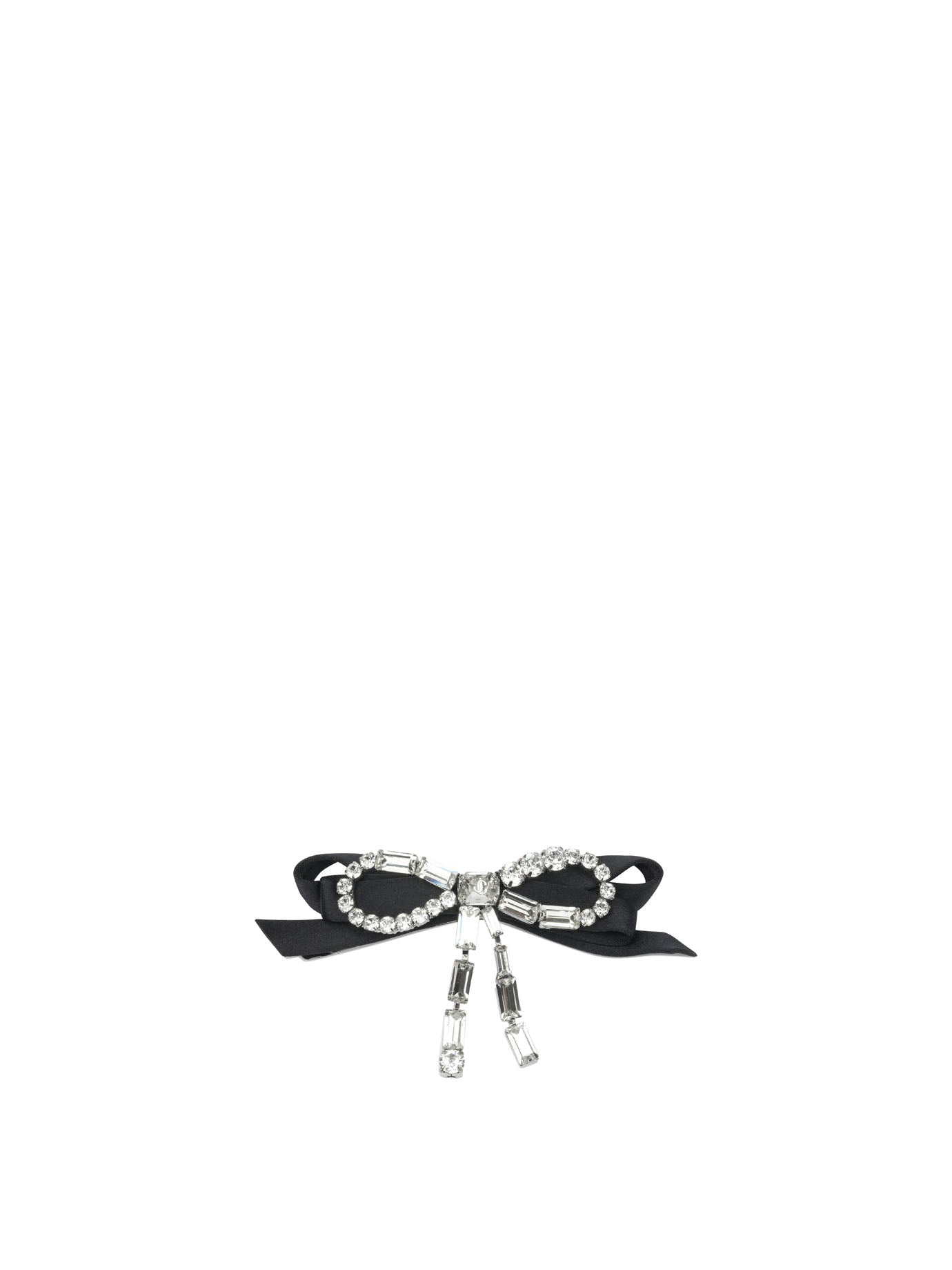 Jimmy Choo Crystal Bow Hair Clip