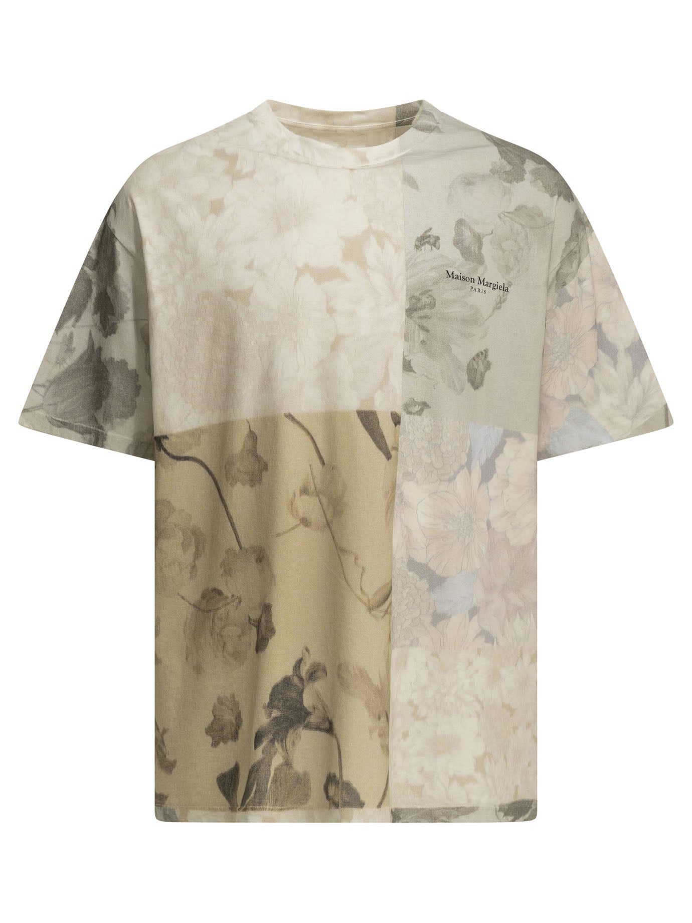 Maison Margiela Floral Crewneck T-Shirt