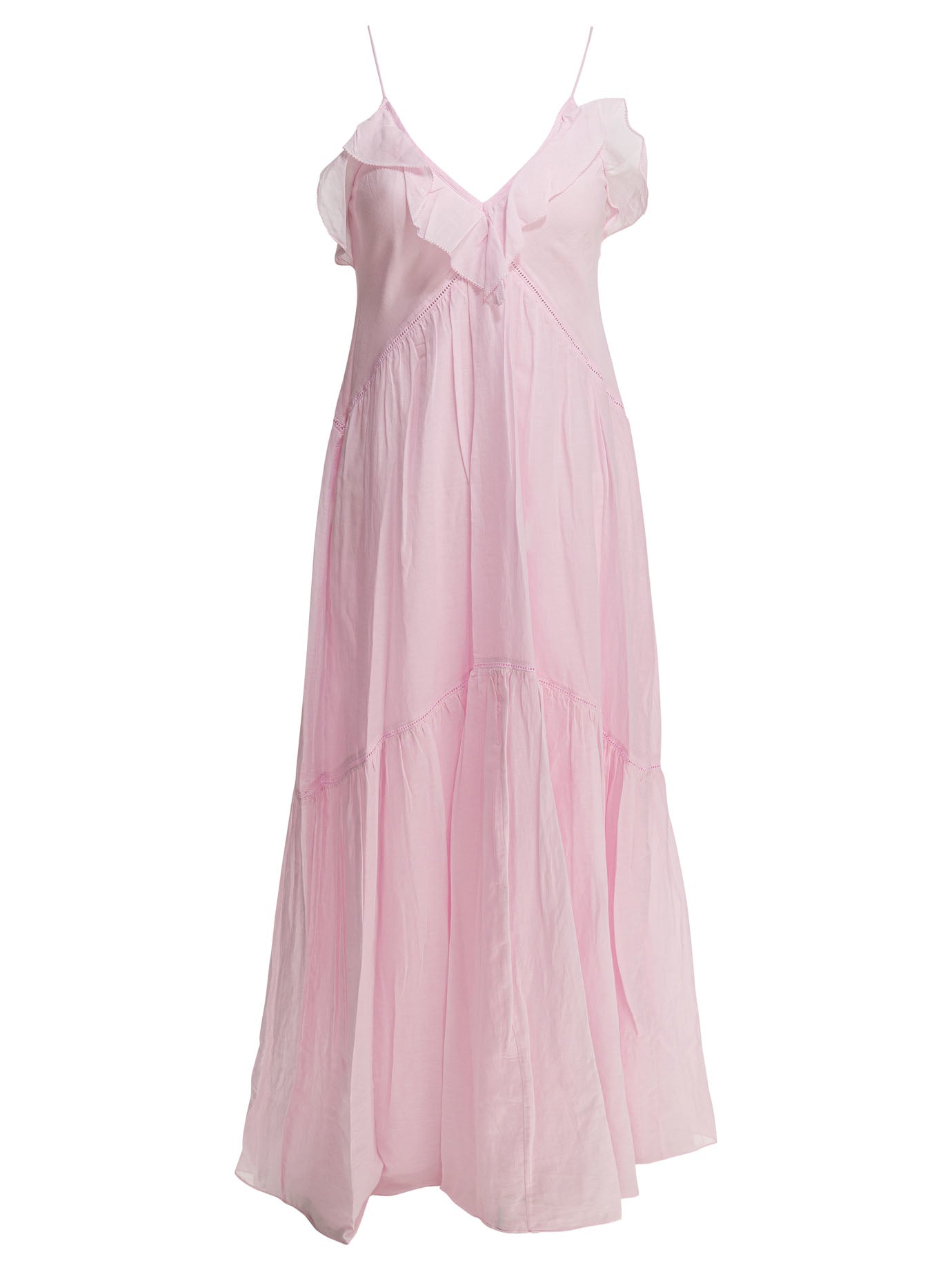 Marant Étoile Dress With Ruffles