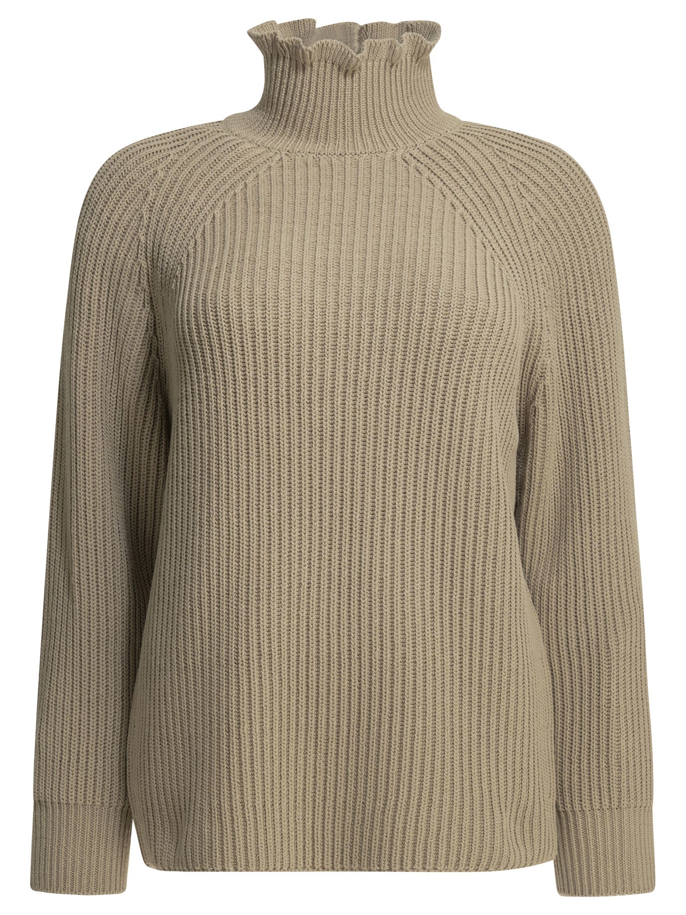 Max Mara Cotton Turtleneck Sweater