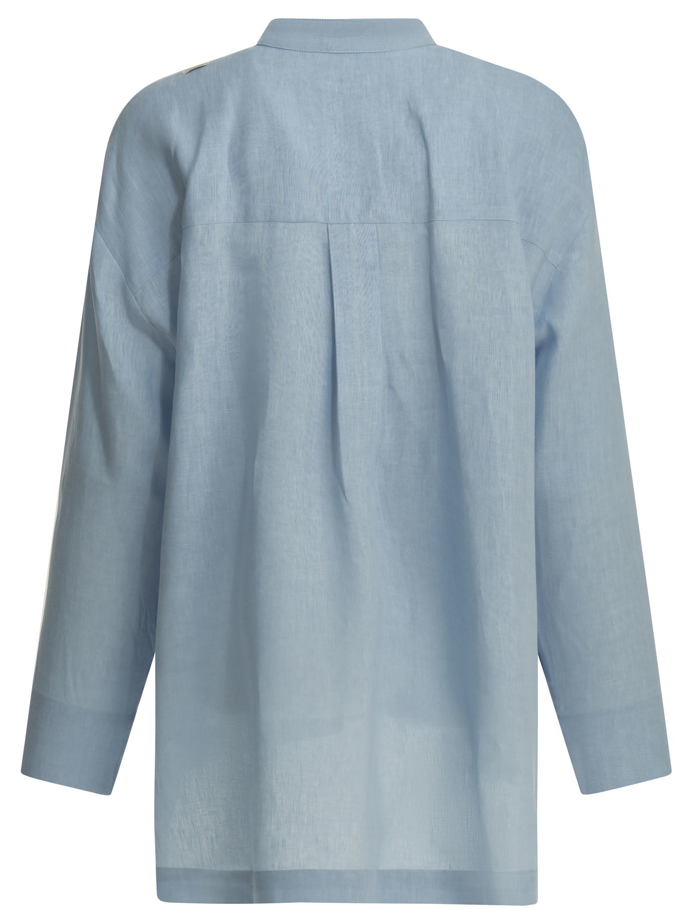 Max Mara S Casual Linen Shirt