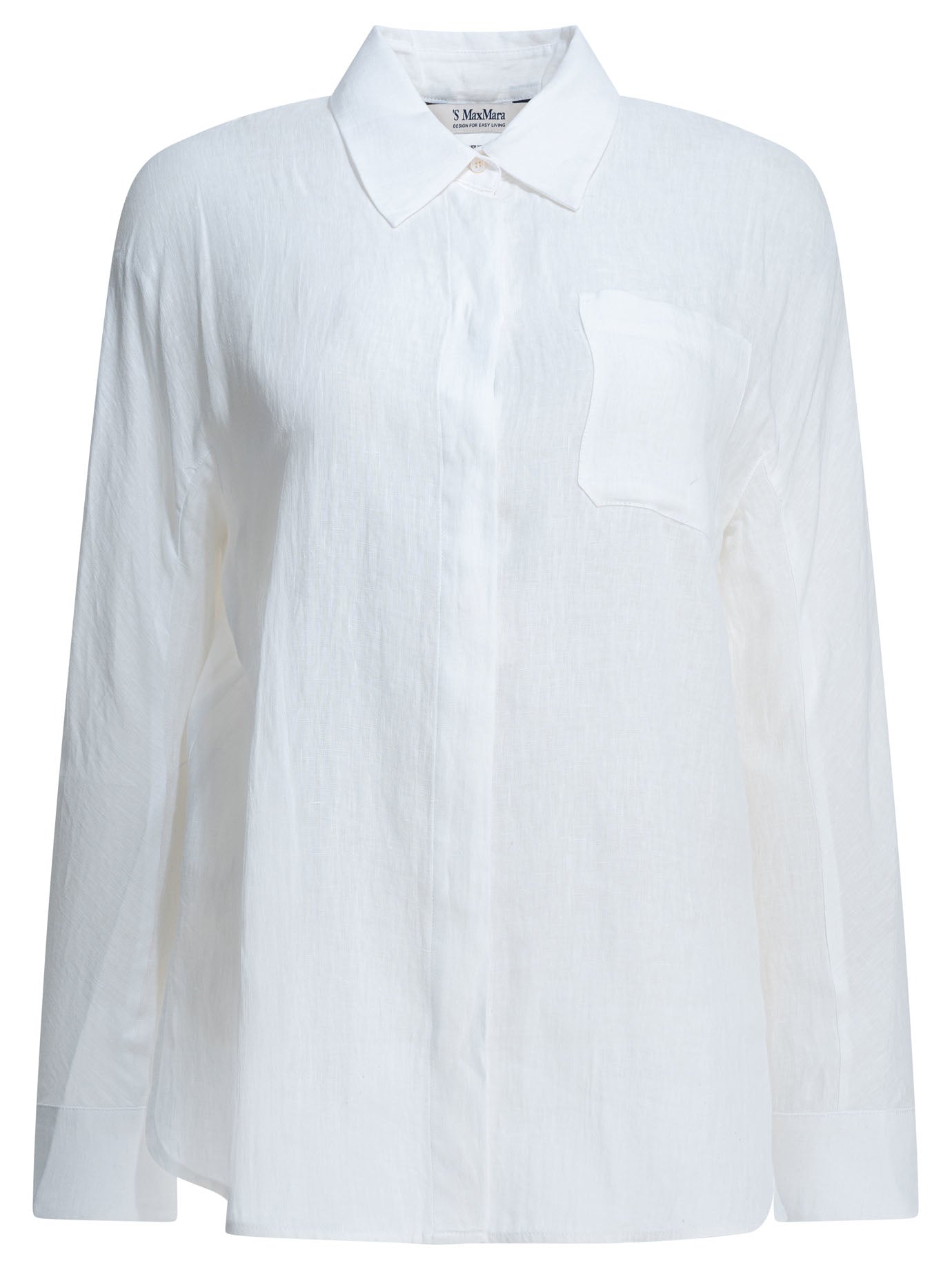 Max Mara S Casual Linen Shirt