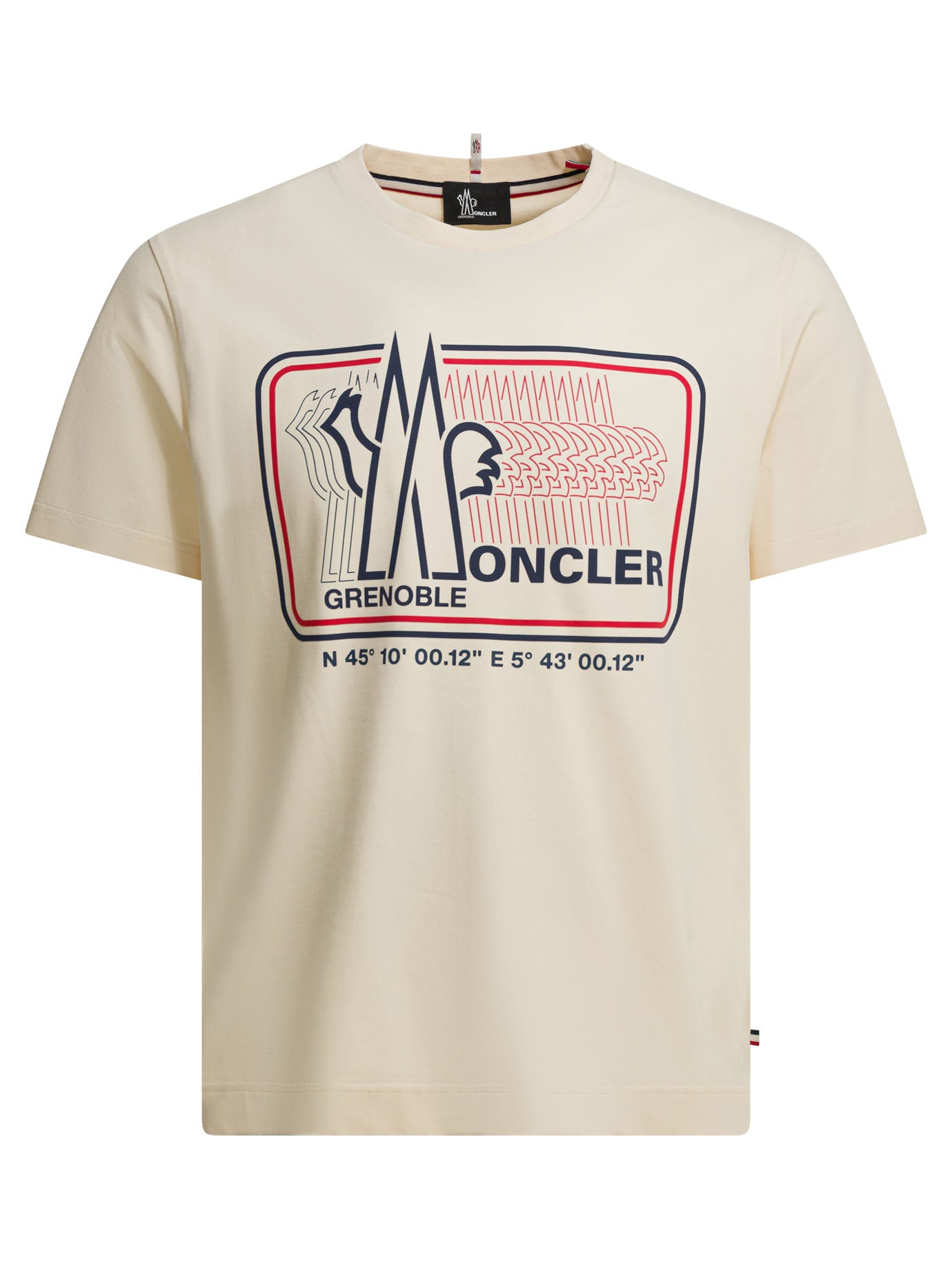 Moncler Grenoble Crew-Neck T-Shirt With Logo Print