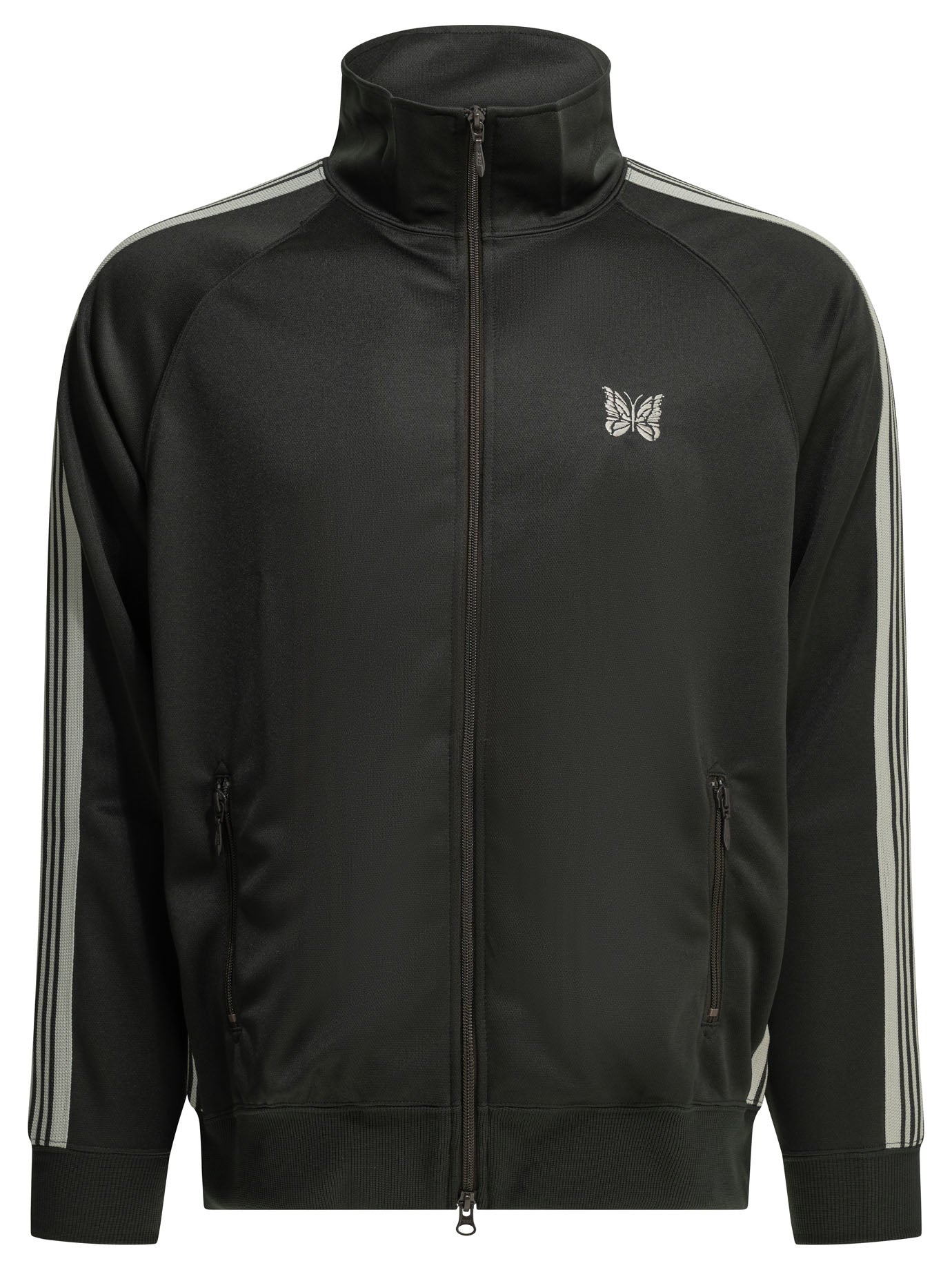 Needles Track Poly Zippered Sweatshirt