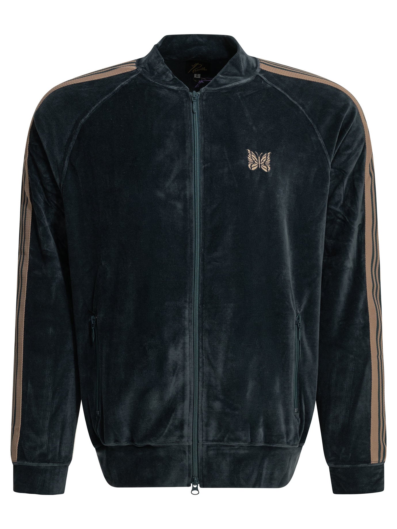 Needles Track Zippered Sweatshirt