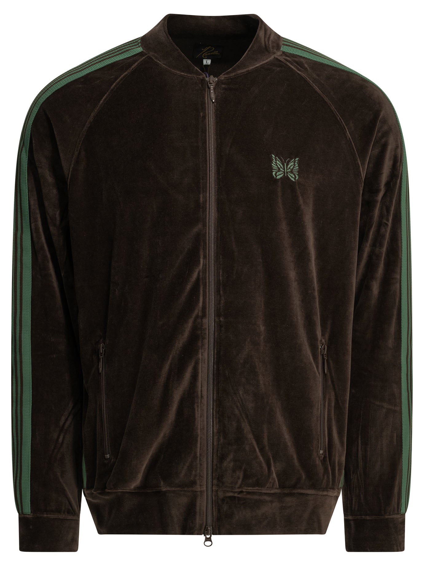 Needles Track Zippered Sweatshirt