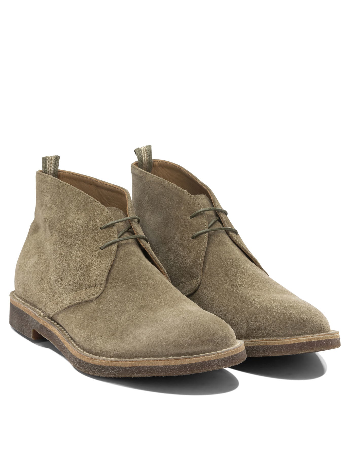 Officine Creative Chukka Suede Brogues