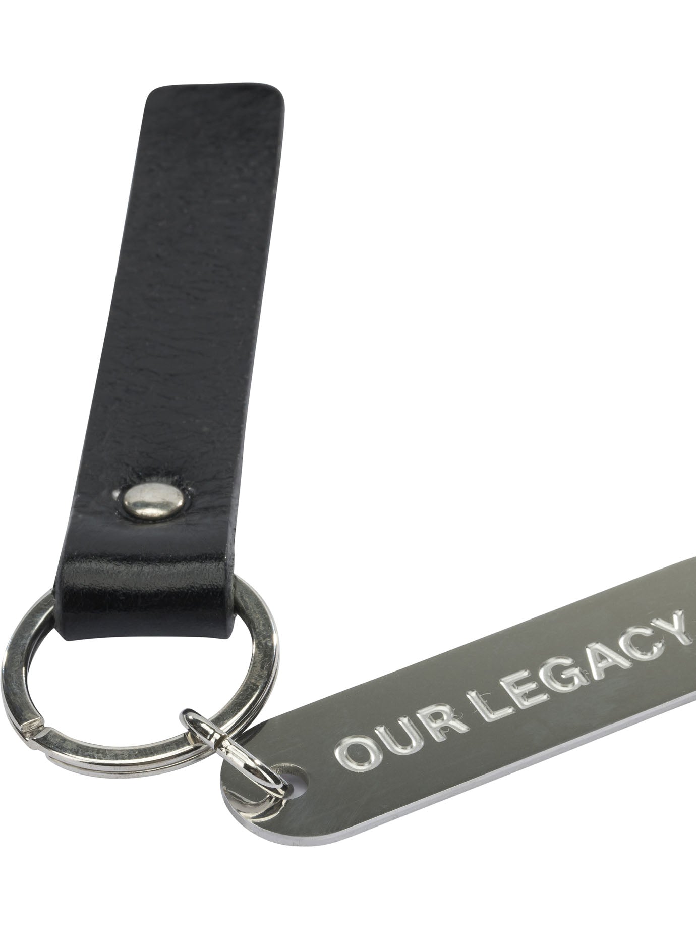 Our Legacy Leather Keychain