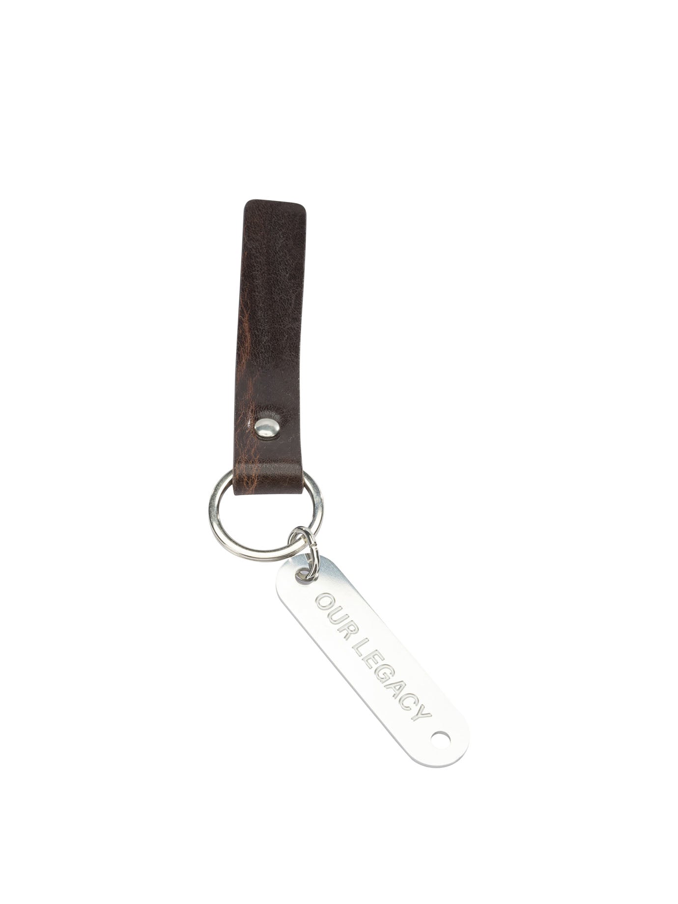 Our Legacy Leather Keychain