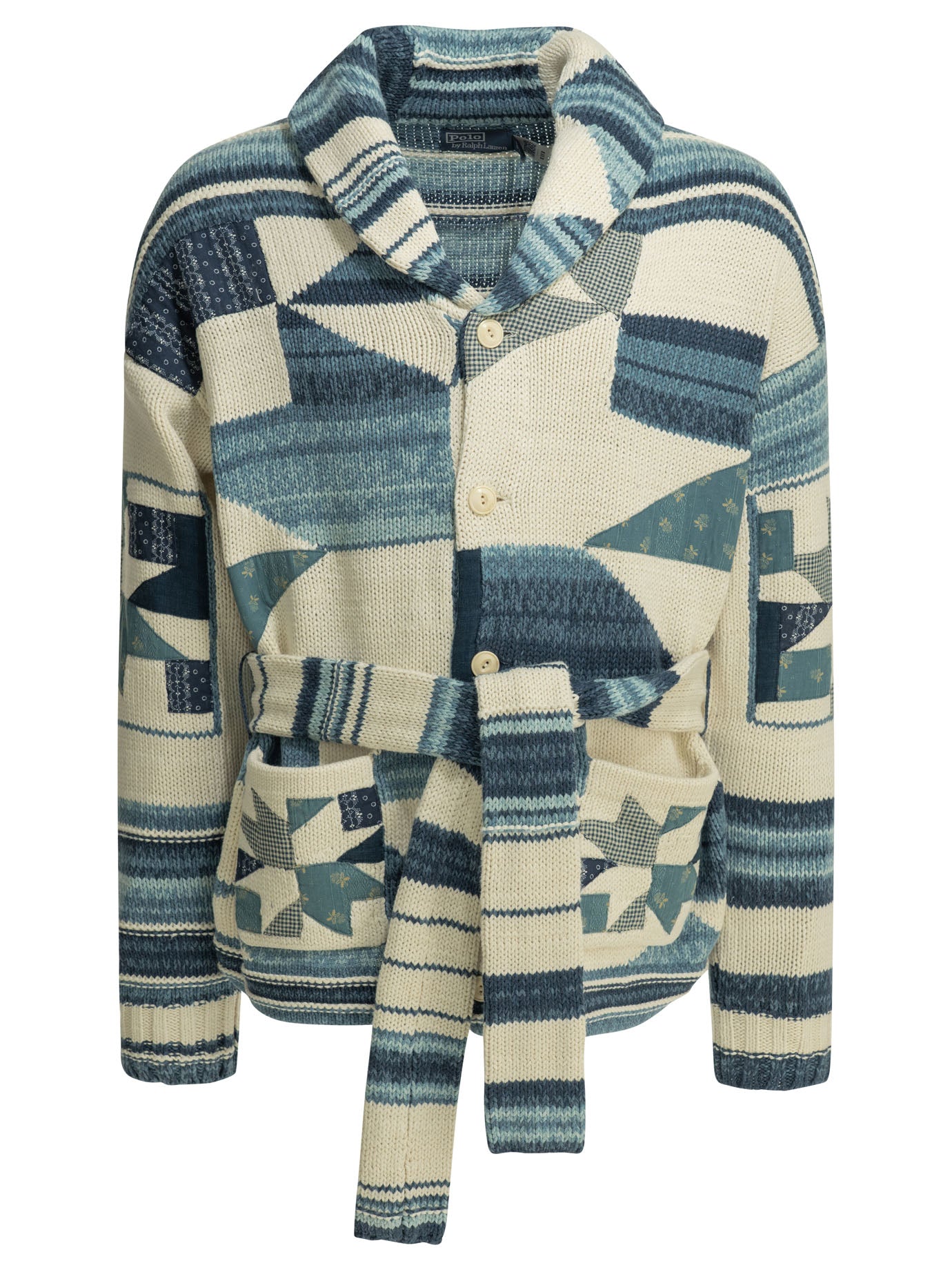 Polo Ralph Lauren Woven Knit Cardigan