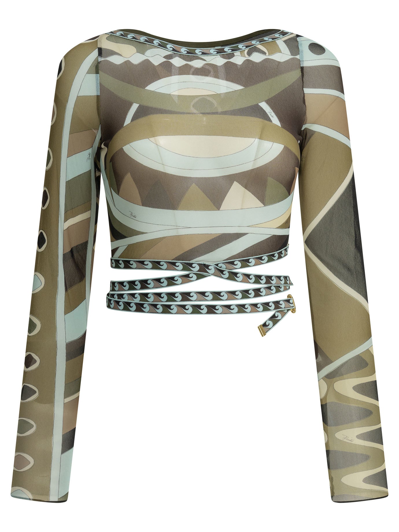 Pucci Vivara Tight-Fitting Top