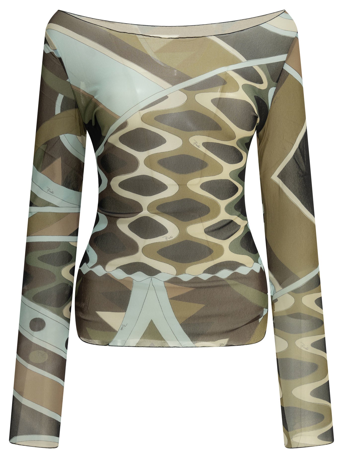 Pucci Vivara Tight-Fitting Top