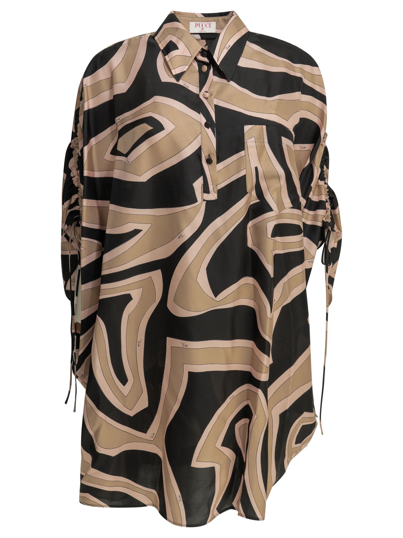 Pucci Labirinto Short Kaftan Dress