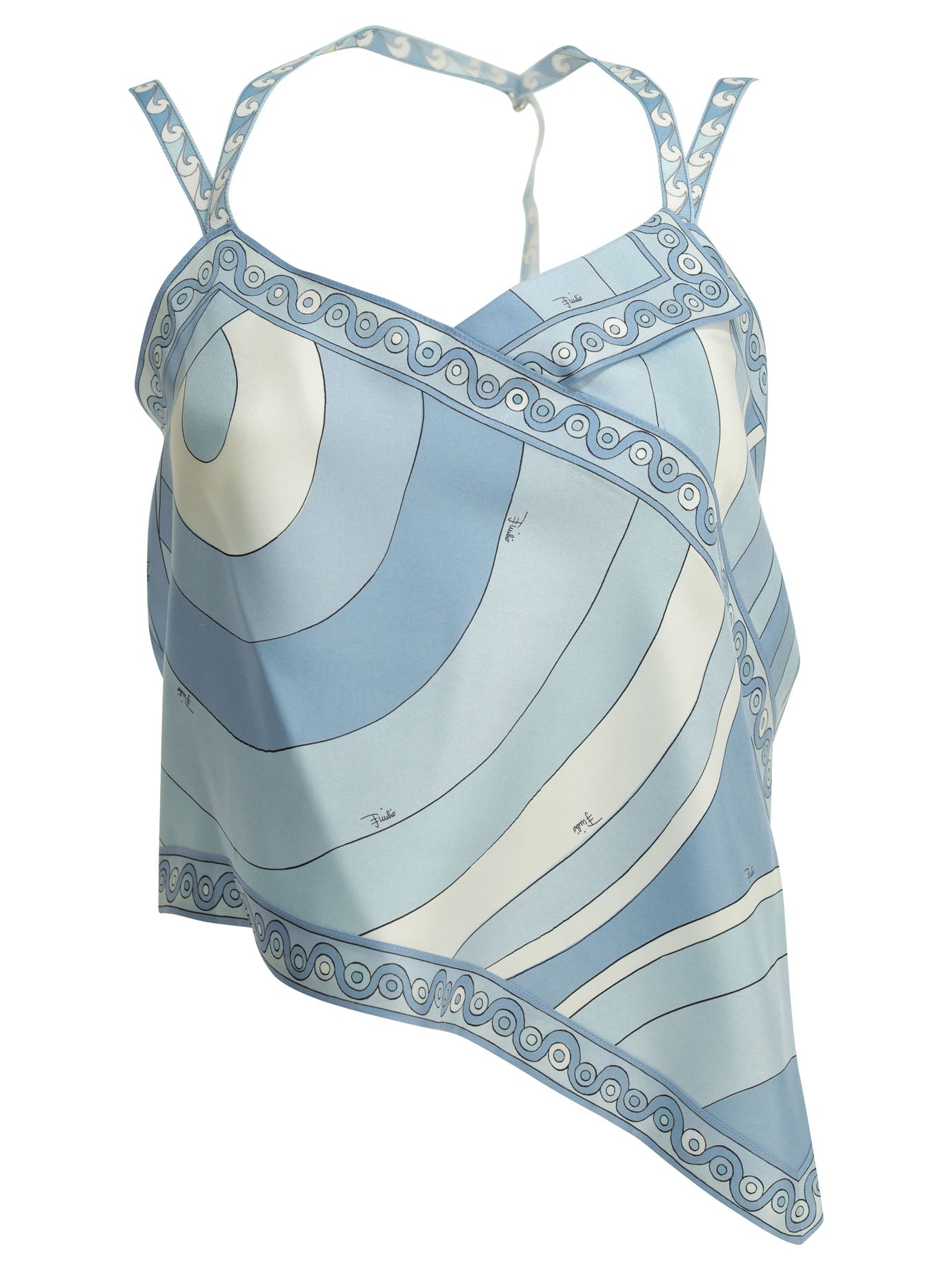 Pucci Iride Asymmetrical Top