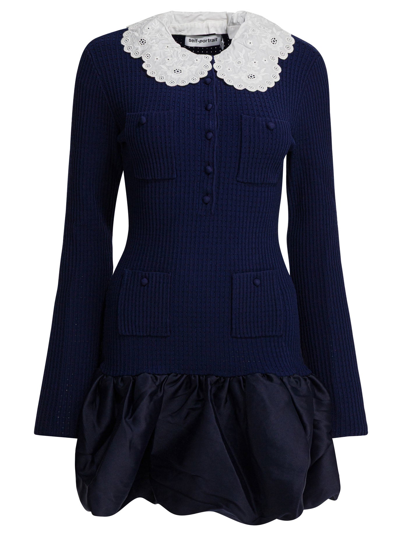 Self-portrait Balloon Skirt Dress