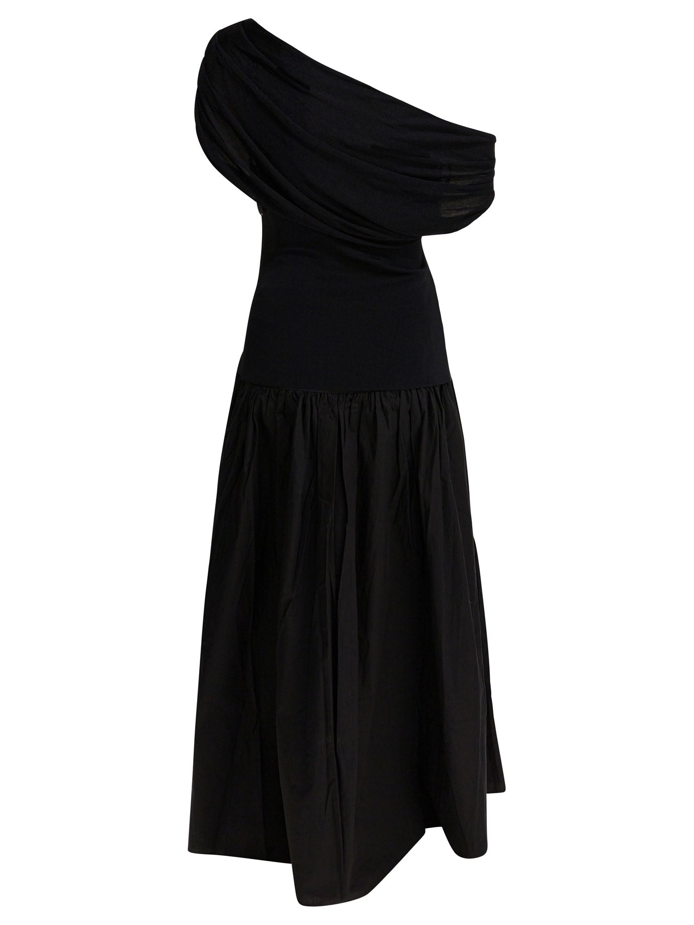 Self-portrait Draped Midi Dress