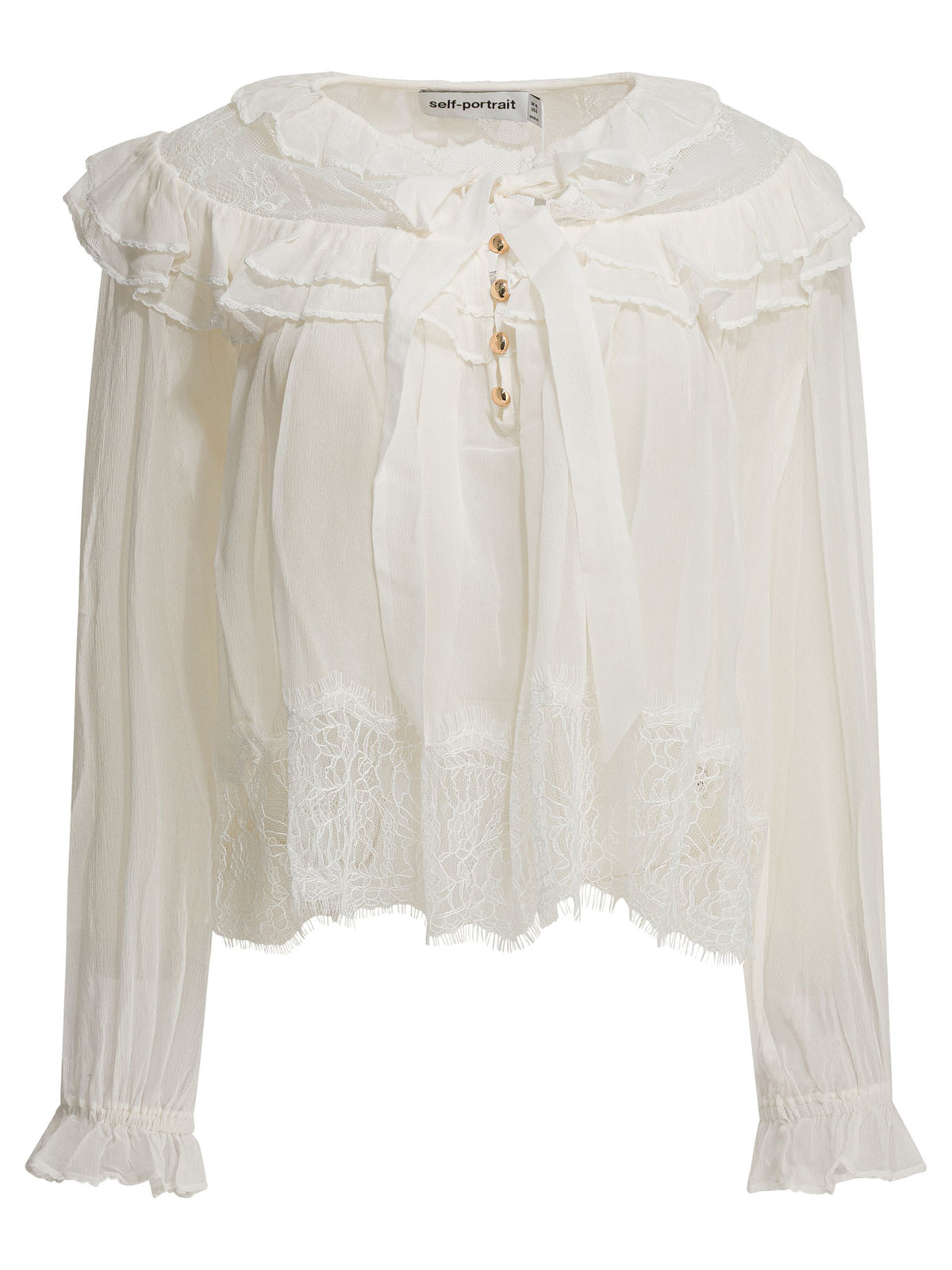 Self-portrait Lace Blouse