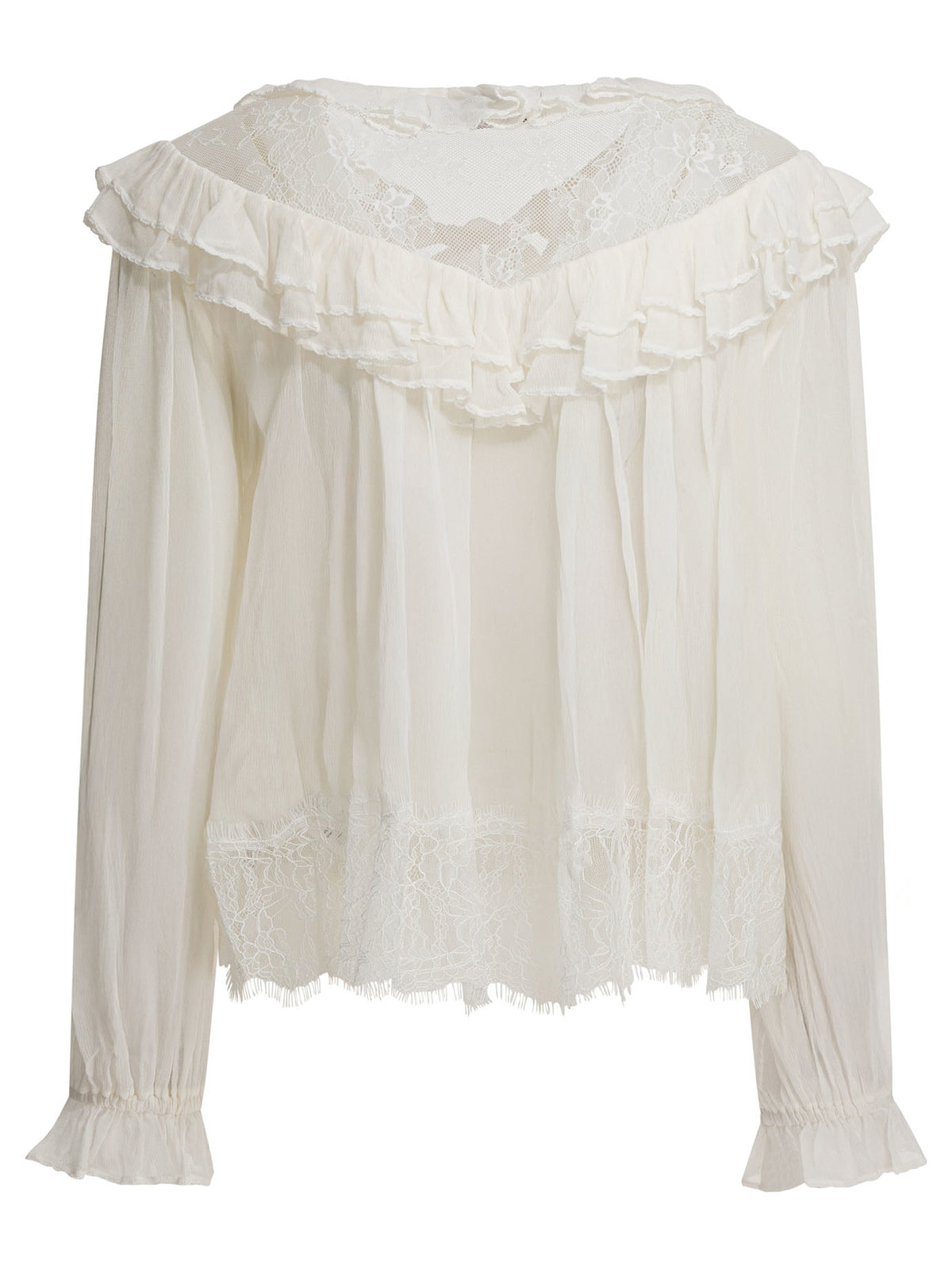 Self-portrait Lace Blouse