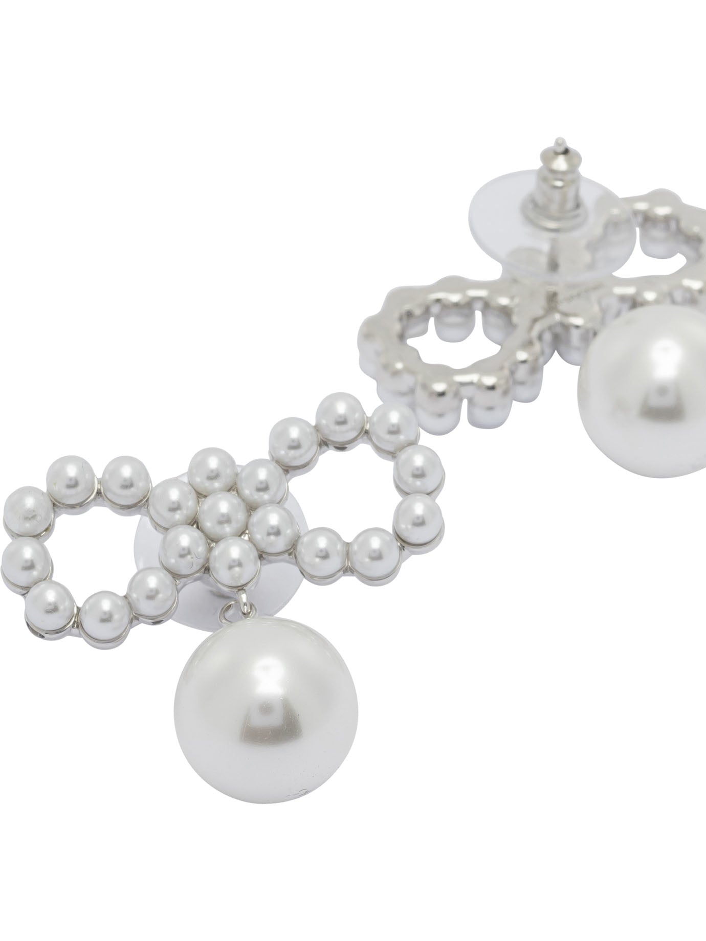 Self-portrait Earrings With Pearls