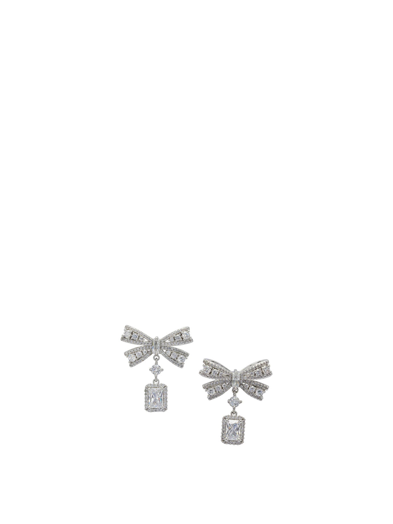 Self-portrait Dangling Earrings With Crystals