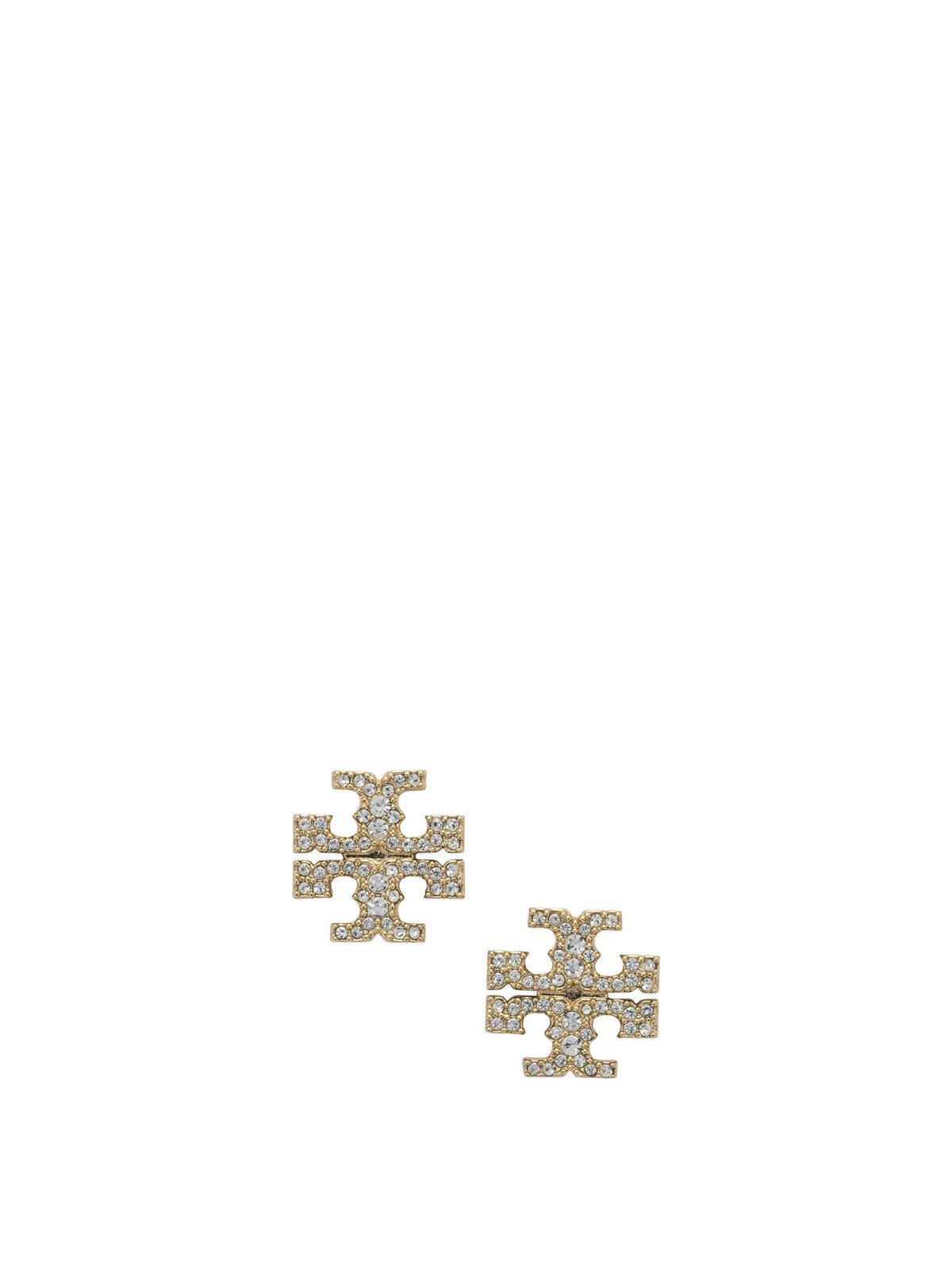 Tory Burch Icon Pavé Earrings