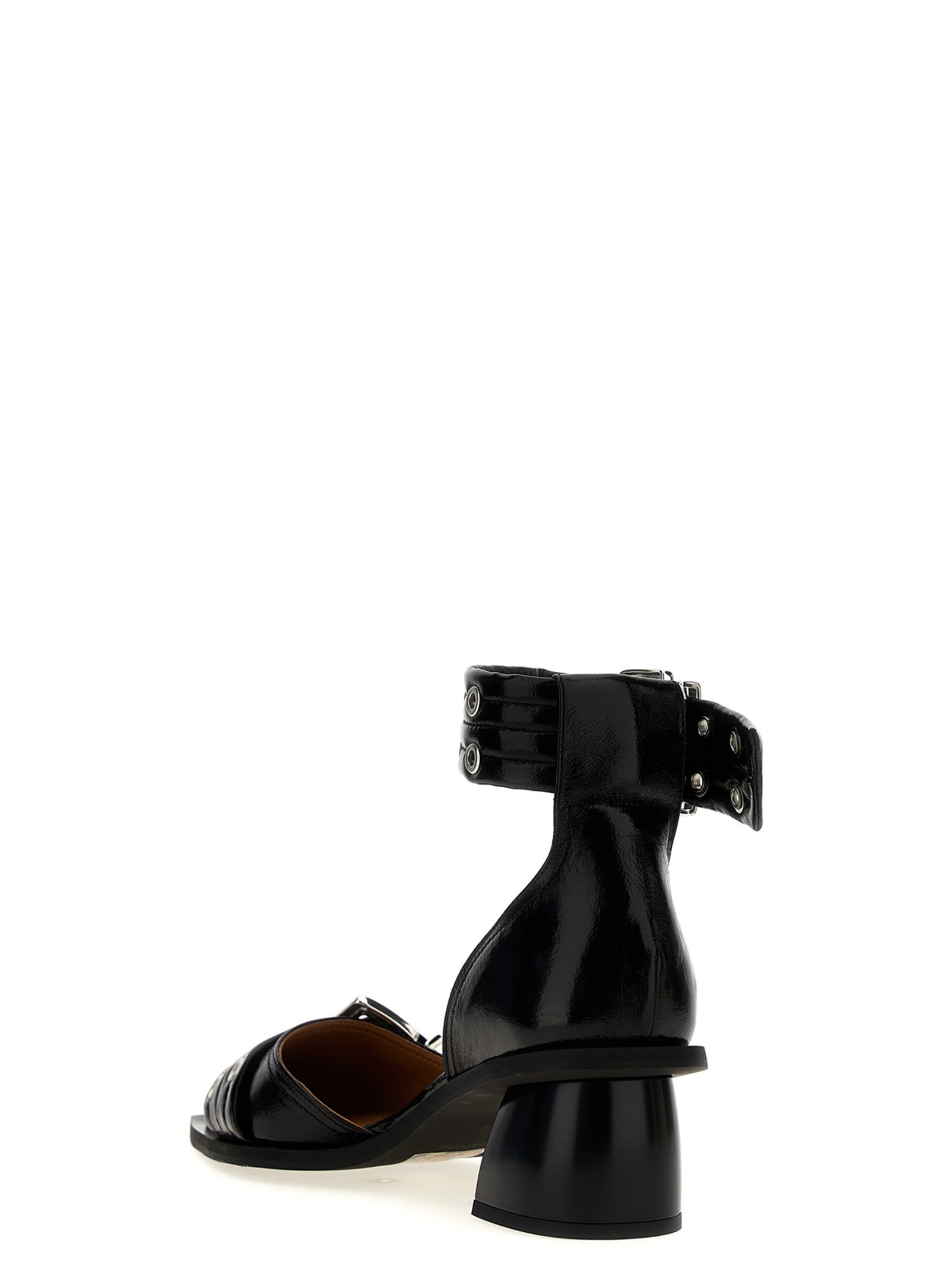 Ganni 'Buckle Open Cut Pumps' Pumps