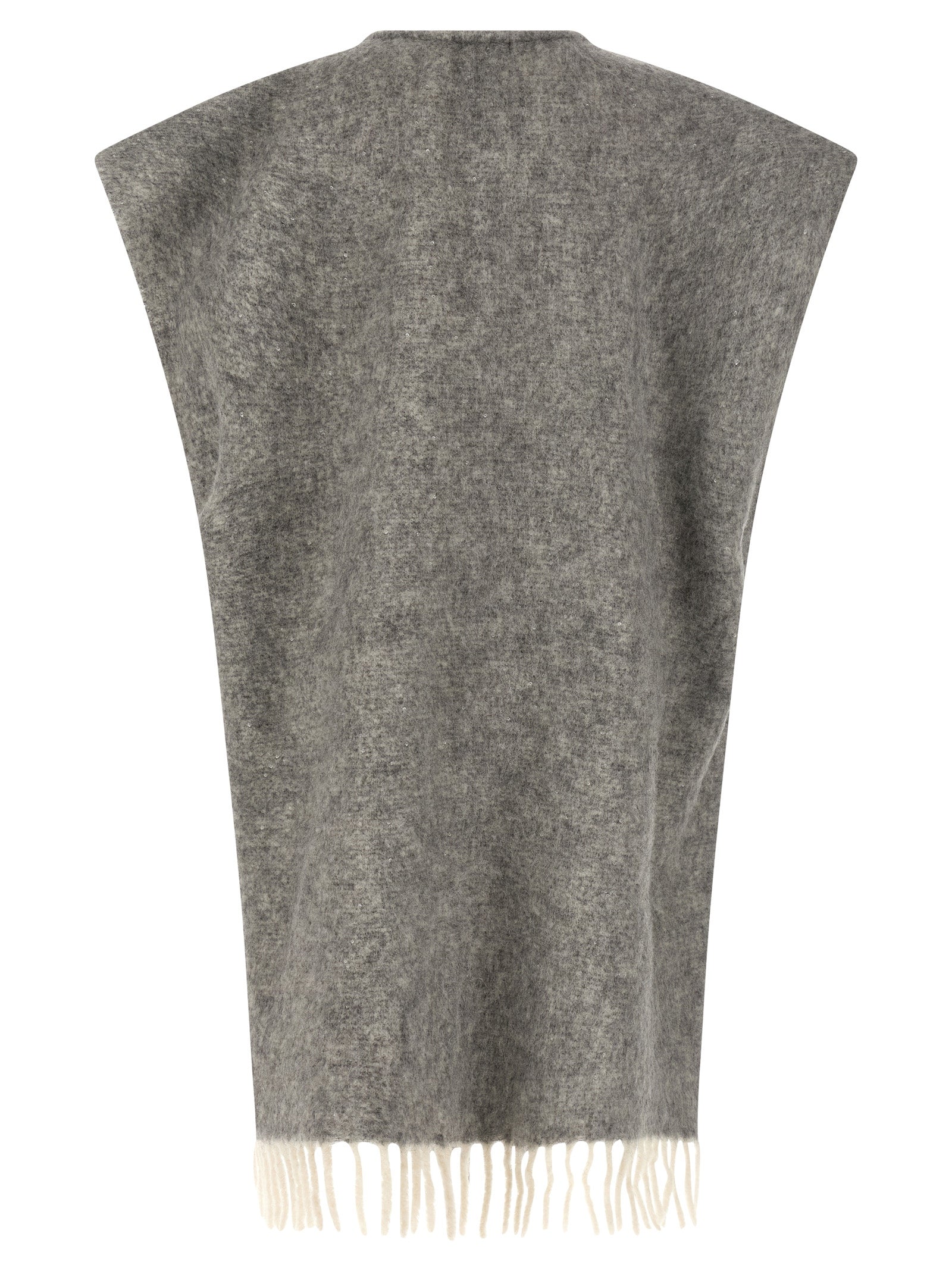 Peserico Bouclé Yarn Cape