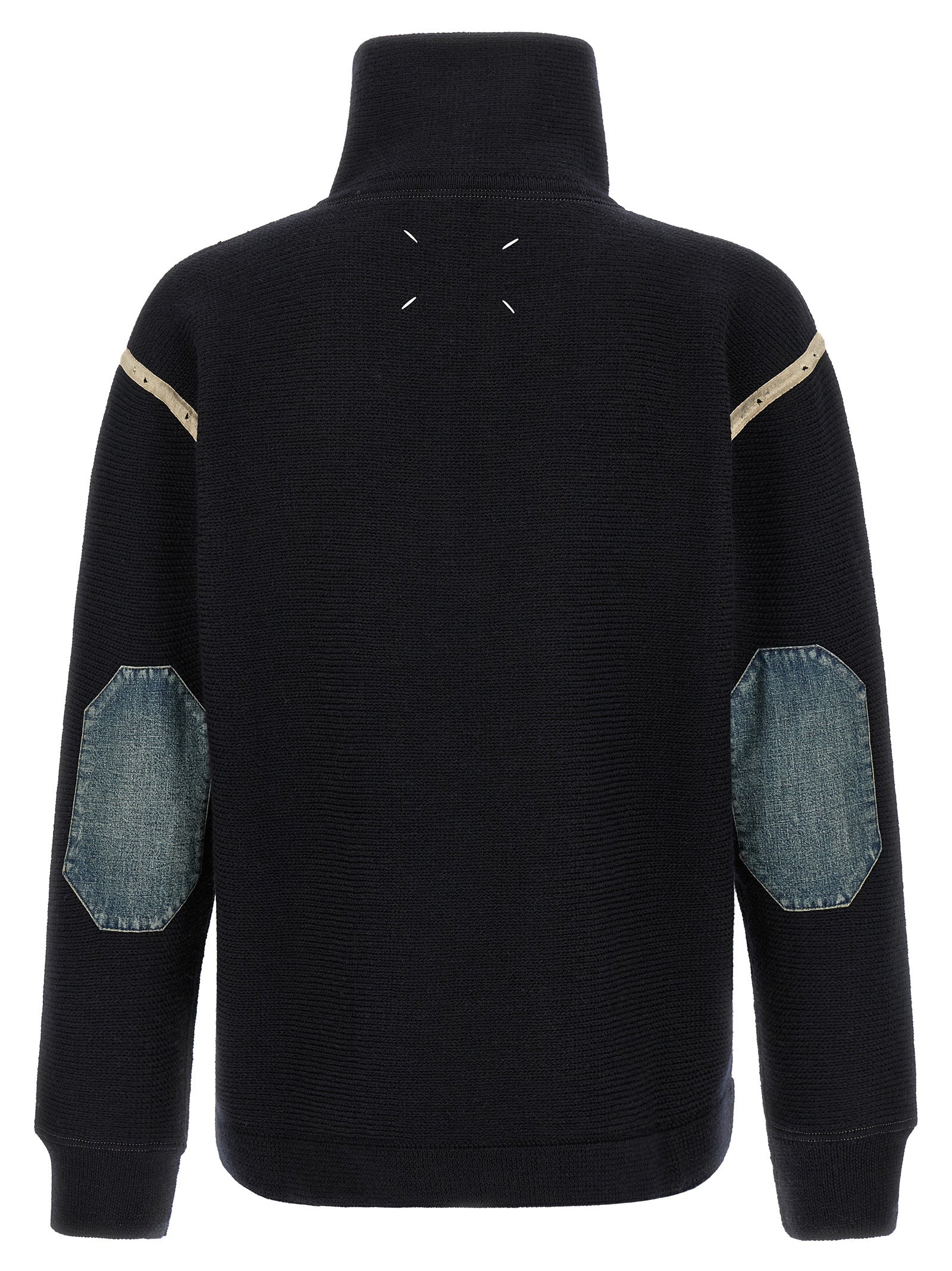 Maison Margiela Denim Patch Sweater