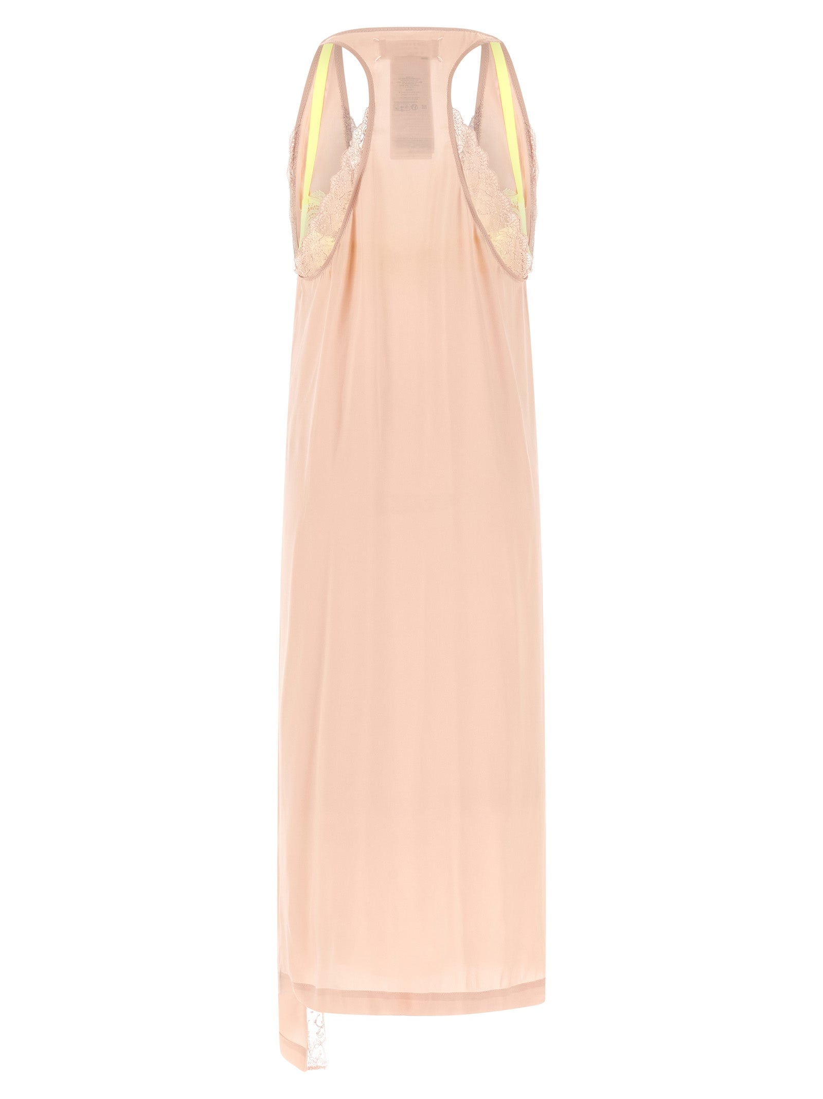 Maison Margiela 'Silk Lace Slip Midi Dress' Dress