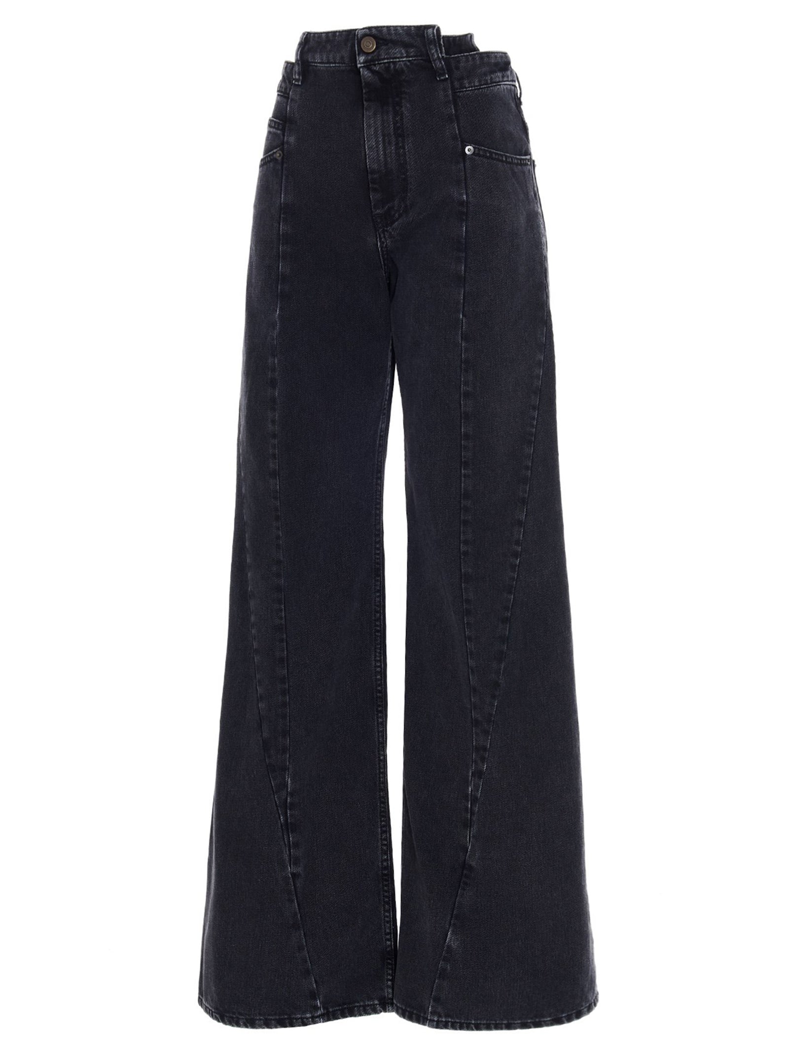 Maison Margiela Jeans Asymmetrical Waist