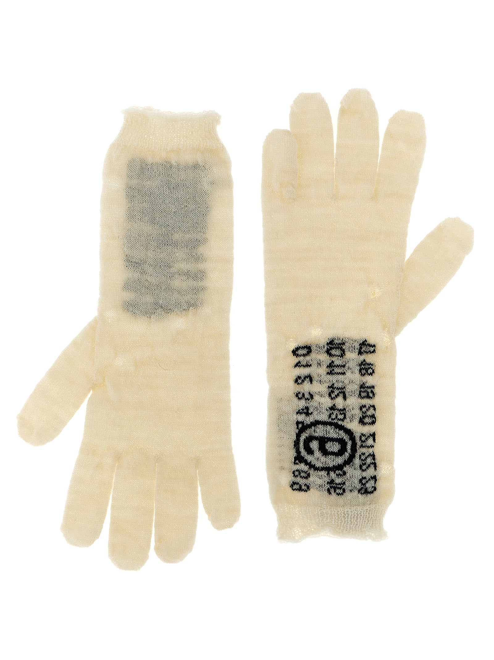 Mm6 Maison Margiela 'Numeric Signature Mm6' Gloves