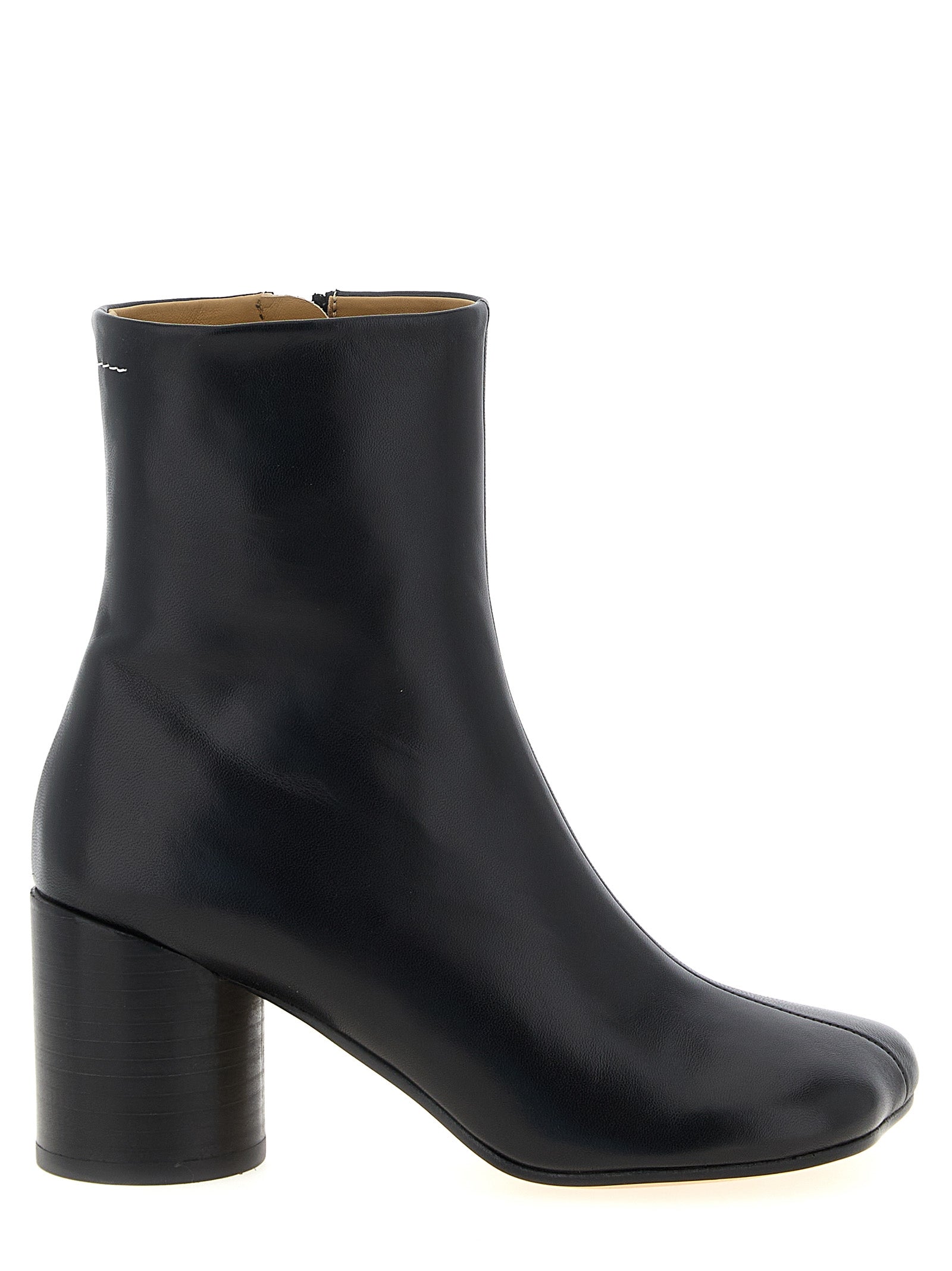 Mm6 Maison Margiela Leather Ankle Boots
