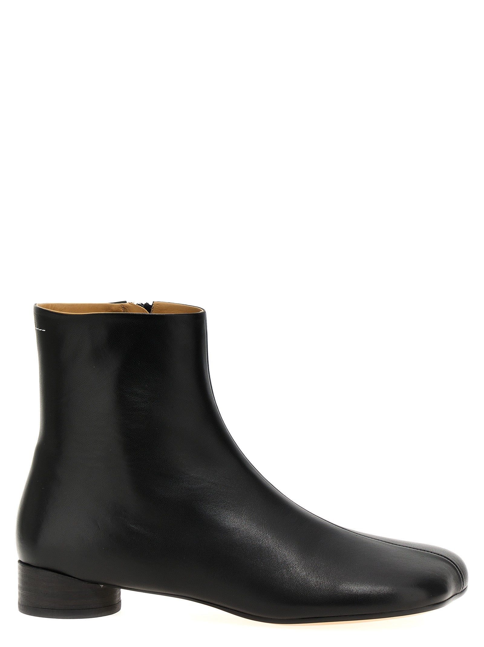 Mm6 Maison Margiela Ankle Boots With Shaped Toe