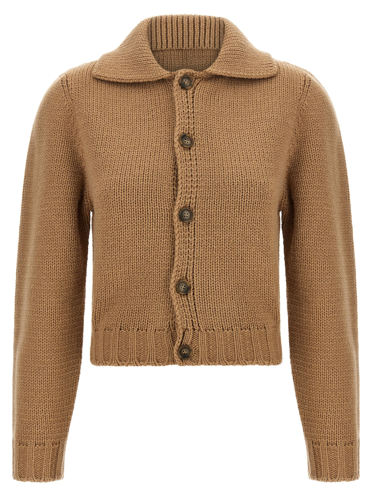 Mm6 Maison Margiela 'White Stitch Line' Cardigan