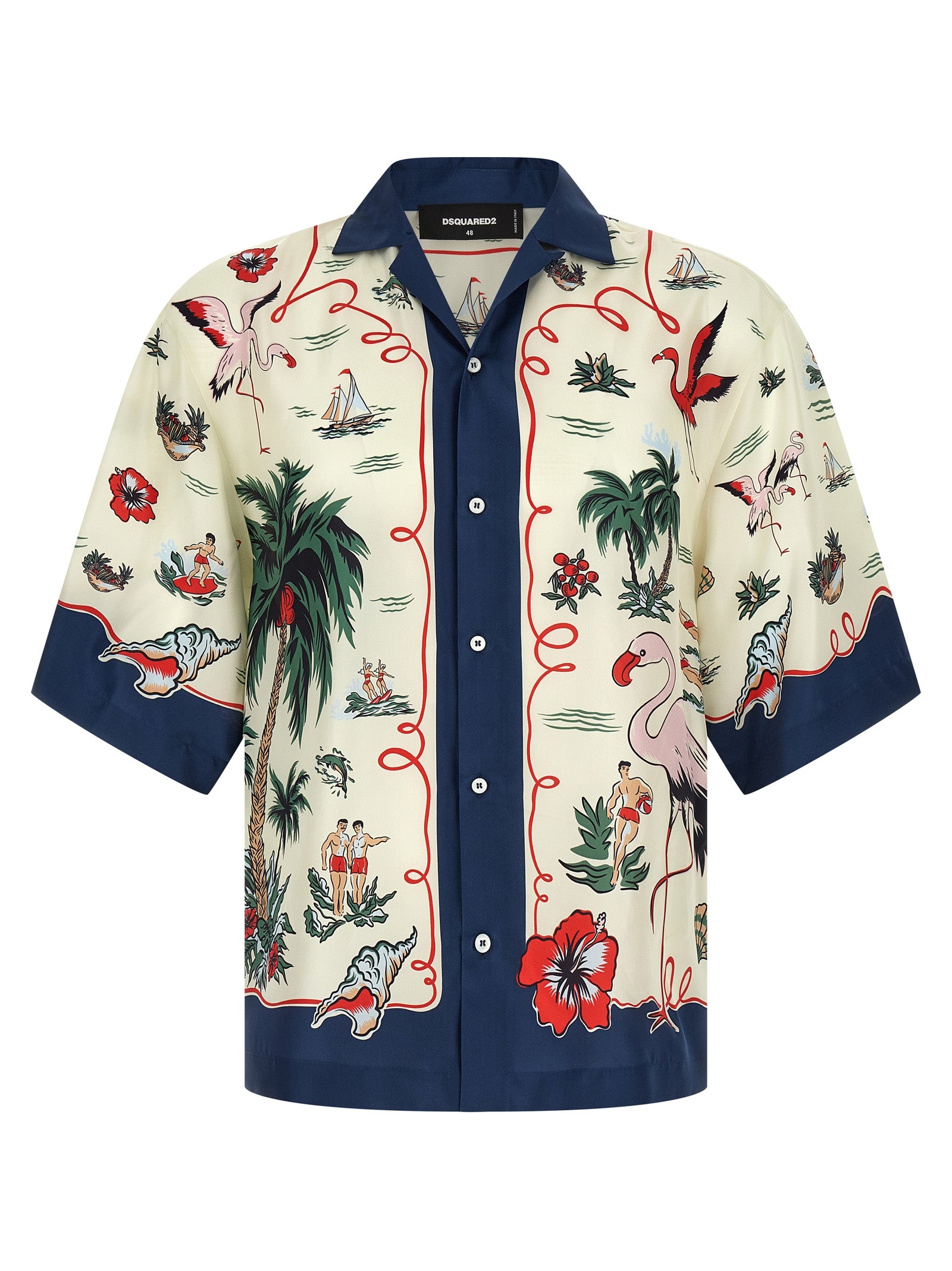 Dsquared2 'Aloha Souvenir' Shirt