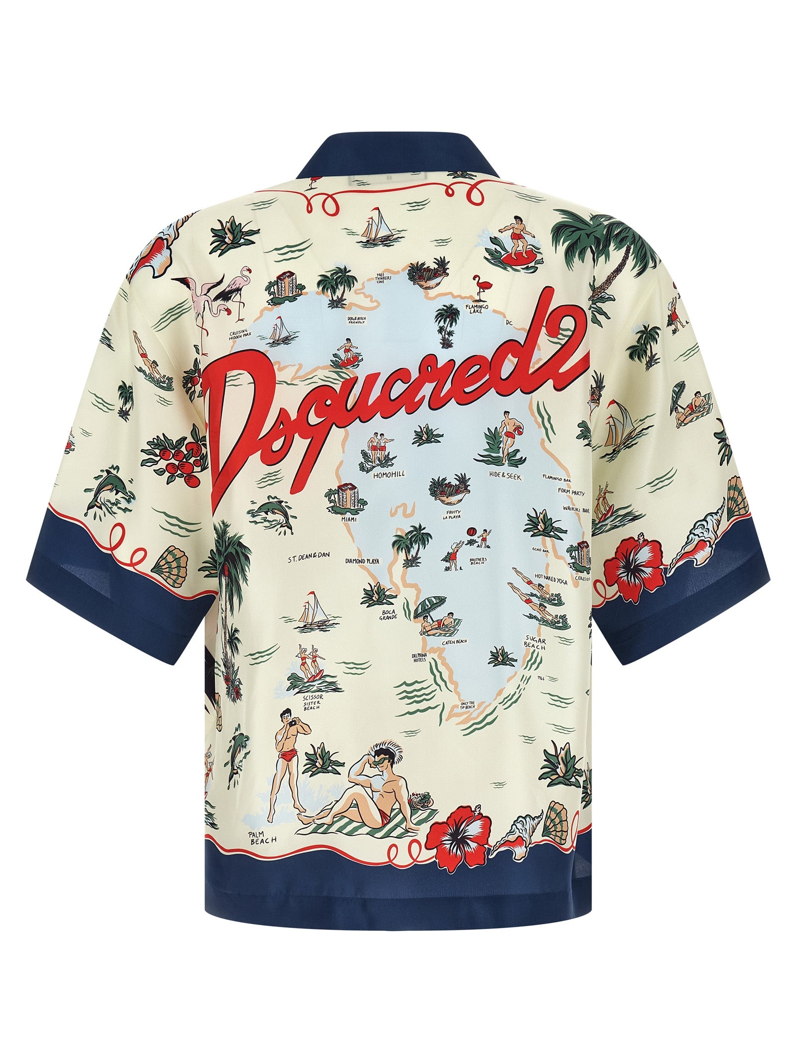 Dsquared2 'Aloha Souvenir' Shirt
