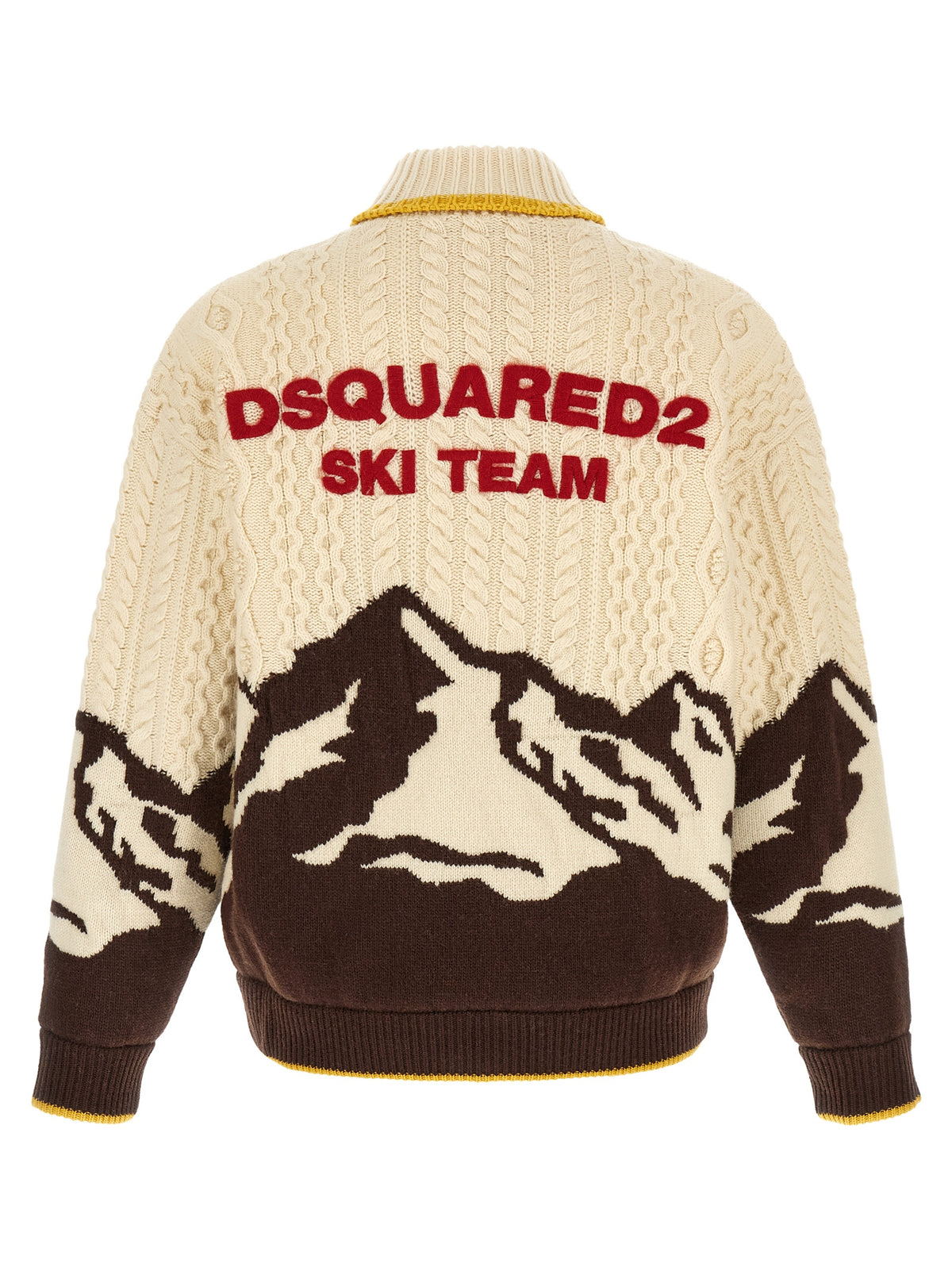 Dsquared2 Multicolor 'Snowy Dream' Cardigan